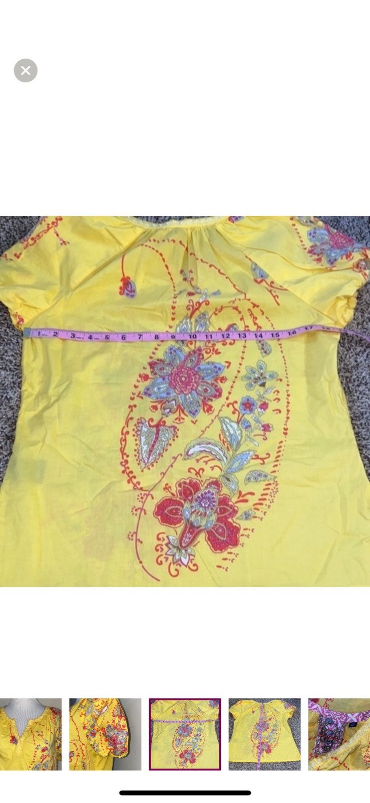 Robert Graham Robert graham small floral blouse Size S / US 4 / IT 40 - 3 Thumbnail