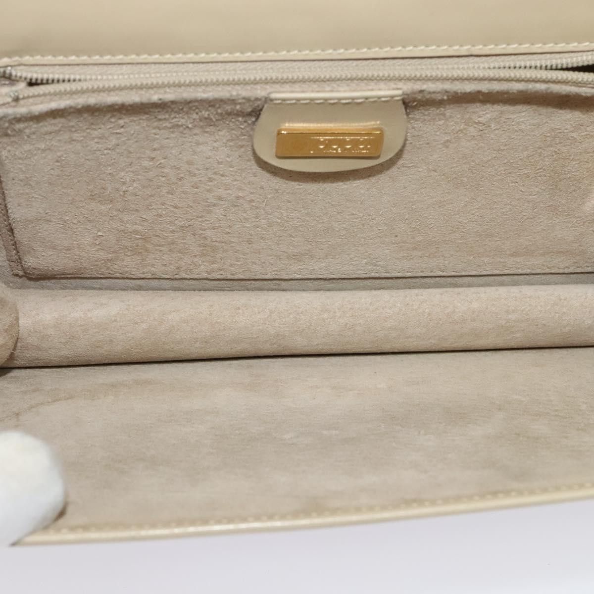 Gucci GUCCI Shoulder Bag Leather Beige Gold 004 406 004 406 Size ONE SIZE - 17 Thumbnail