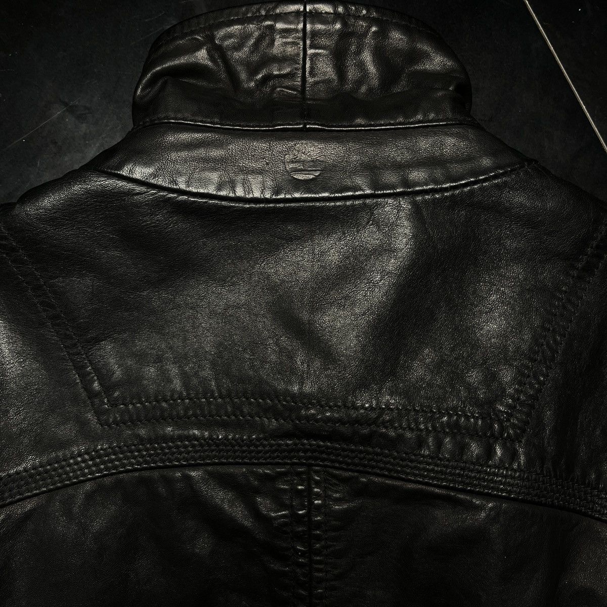 Timberland Timberland Earthkeepers Collared Zip-up Cow Leather Jacket Size US L / EU 52-54 / 3 - 6 Thumbnail