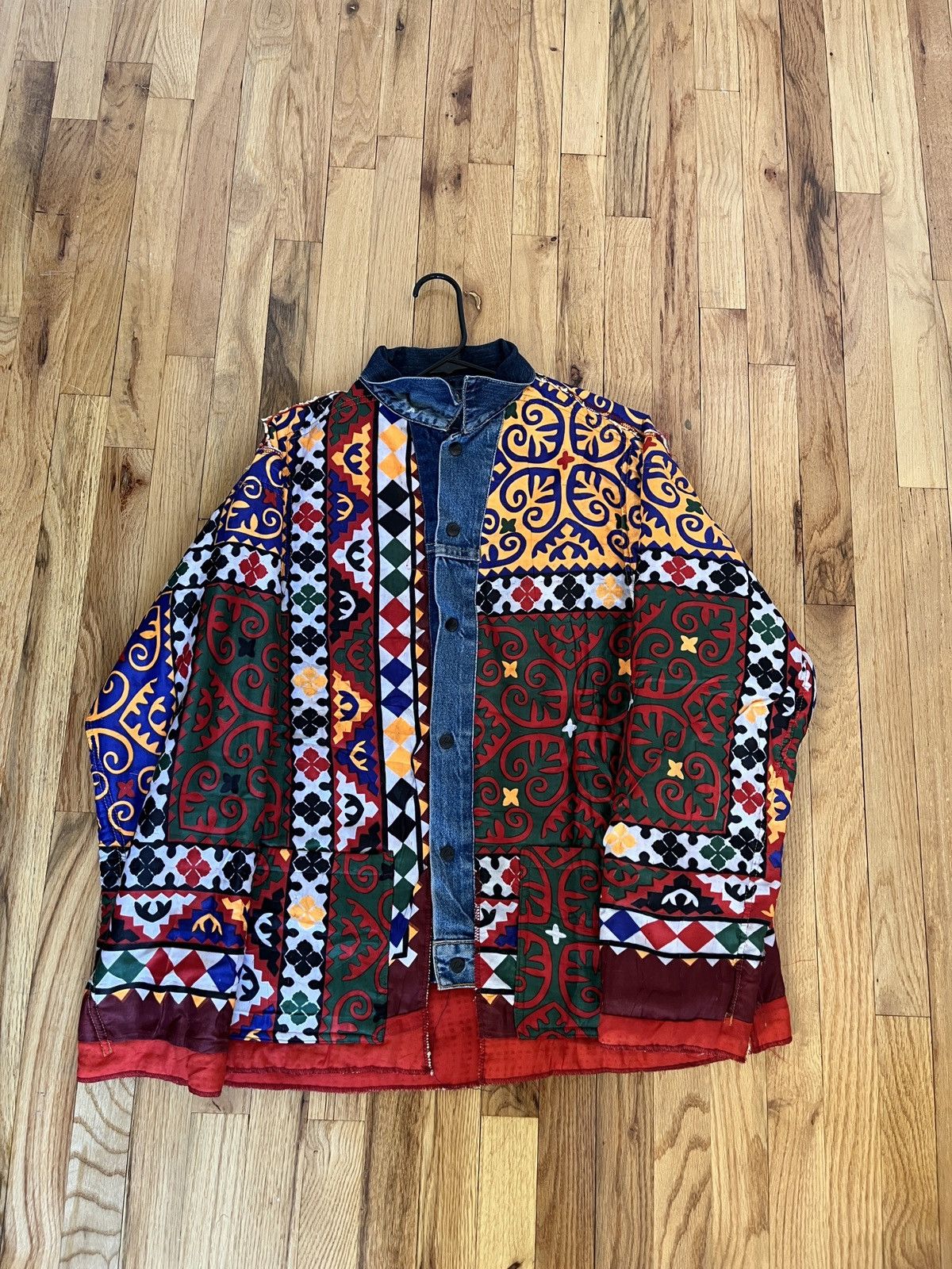 Needles Needles Rebuild Reversible Denim Jacket Size US L / EU 52-54 / 3 - 3 Thumbnail