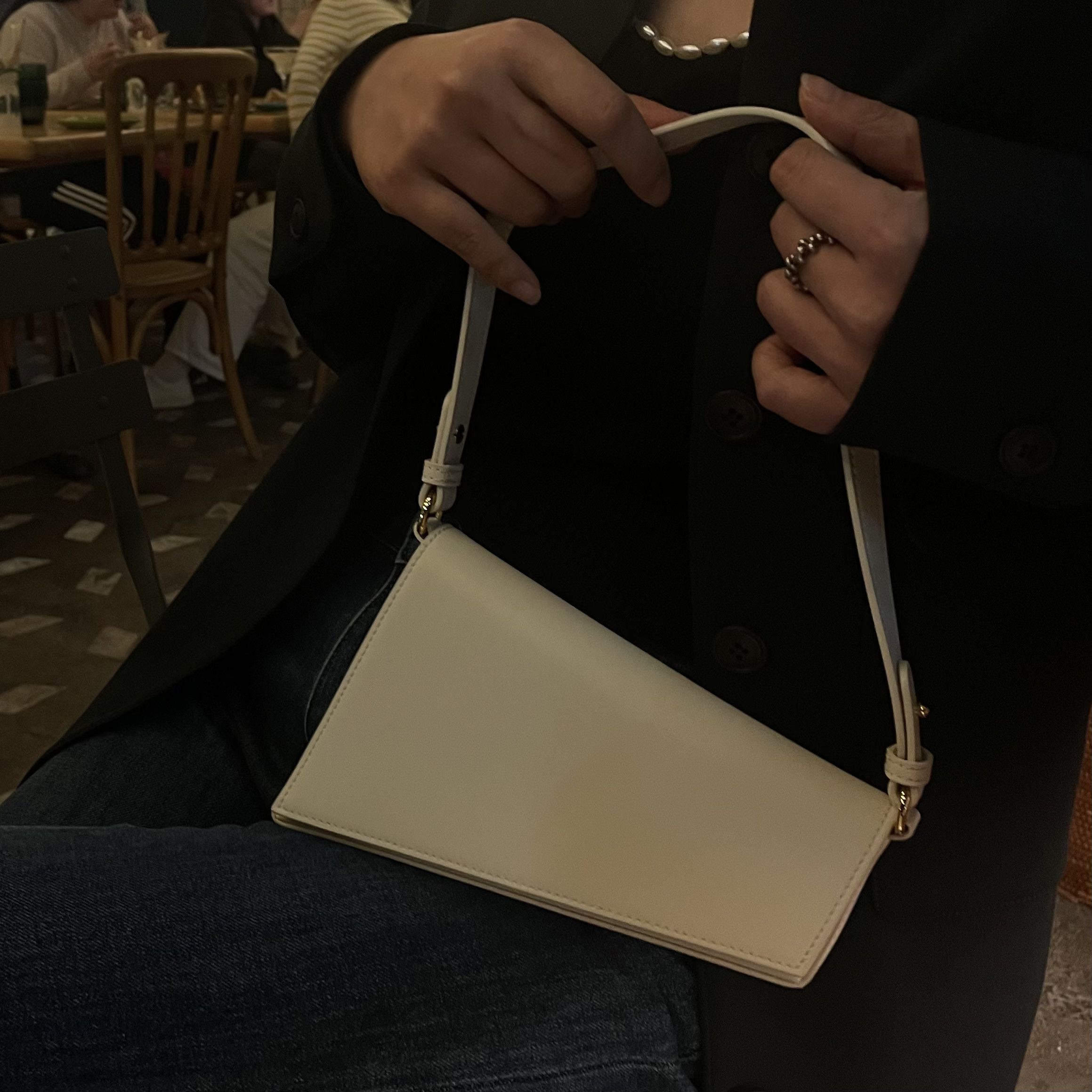 Other AUPEN Vegan Leather Shoulder Bag Purpose - Snow White Size ONE SIZE - 1 Thumbnail