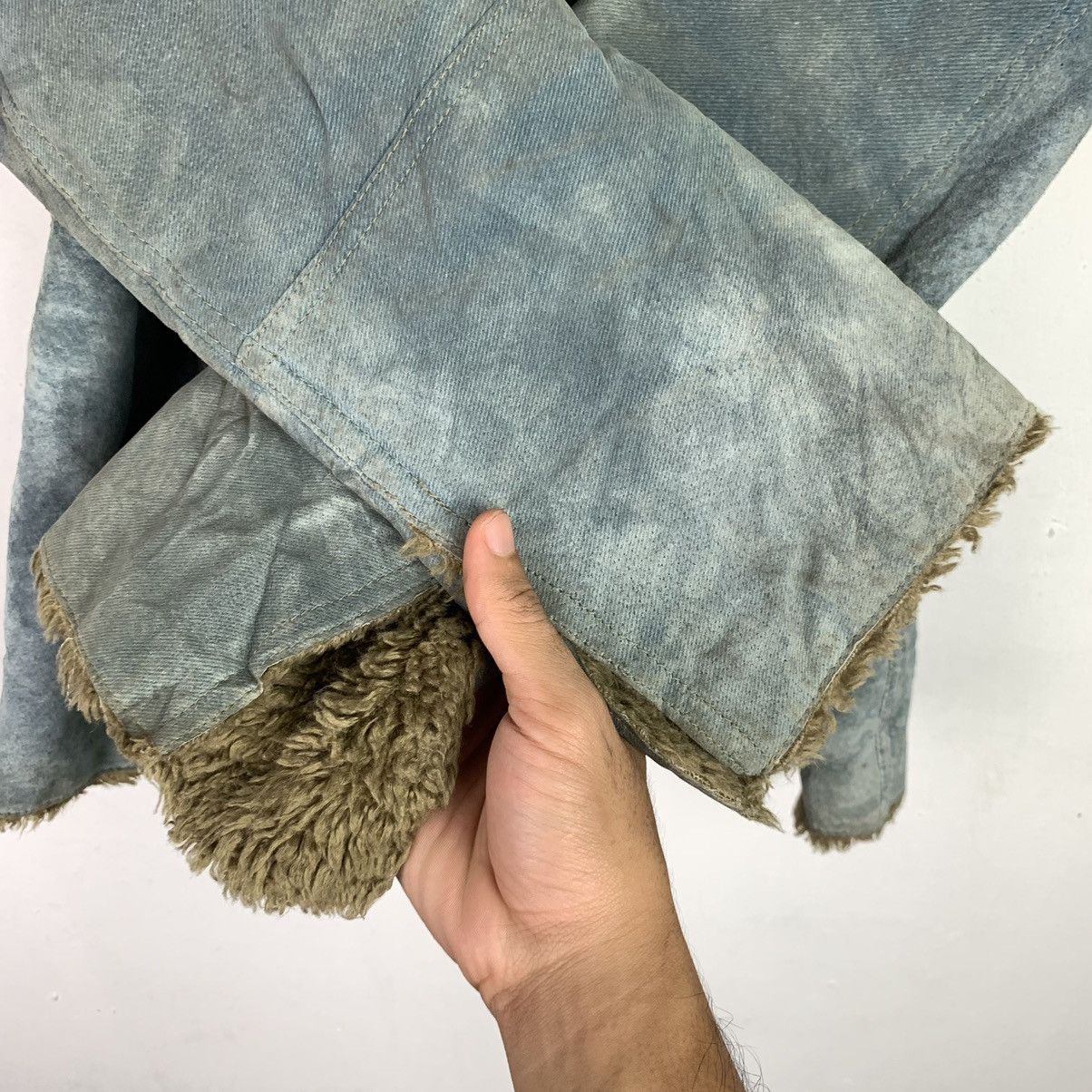 Guess × Vintage Vintage Guess Blue Sherpa Jacket Size US M / EU 48-50 / 2 - 10 Thumbnail