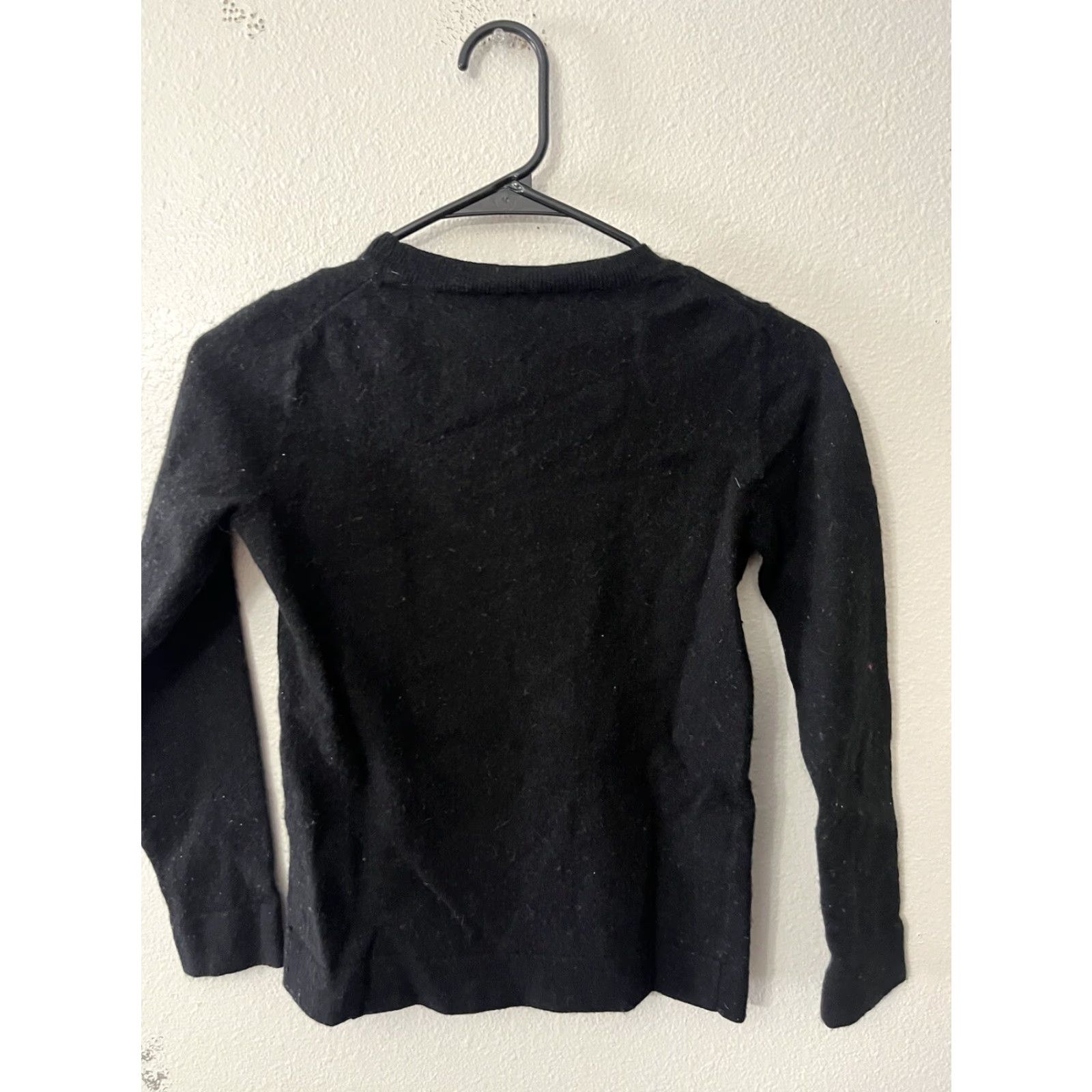 J.Crew J. Crew Sweater XS Cotton Wool Nylon Heritage Black F5199 Pullover Ladies Pullover XS Black Classic Knit Crew Neck Size XS / US 0-2 / IT 36-38 - 3 Thumbnail