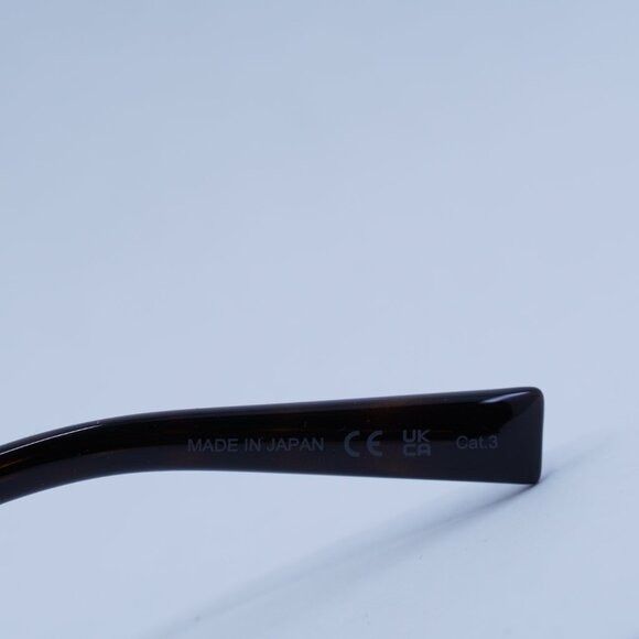 Saint Laurent Paris Saint Laurent SL707 004 Sunglasses Gold/Havana Round Frame Size ONE SIZE - 8 Thumbnail