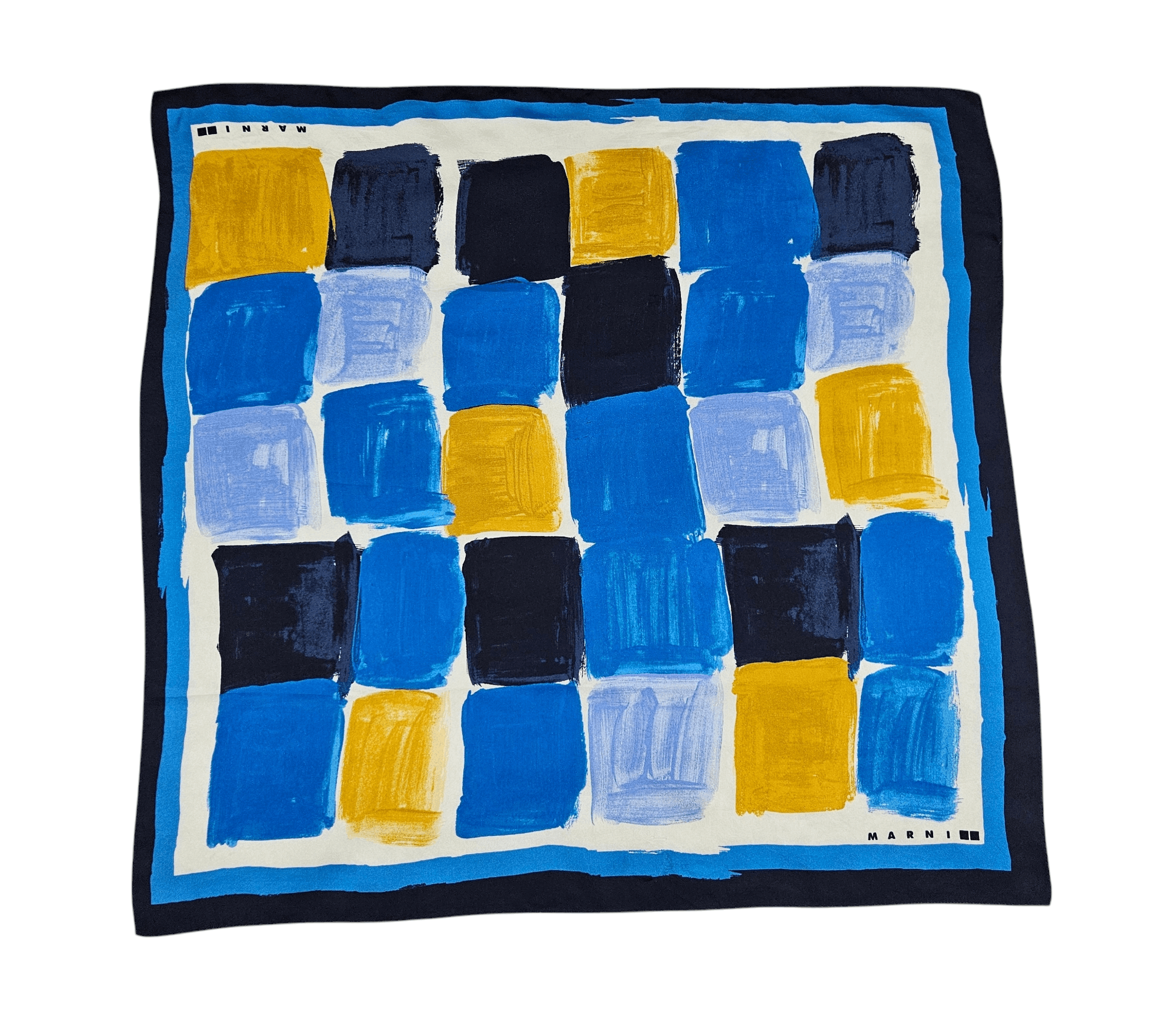 Japanese Brand MARNI x Uniqlo FUROSHIKI Silk scarf Size ONE SIZE - 1 Thumbnail