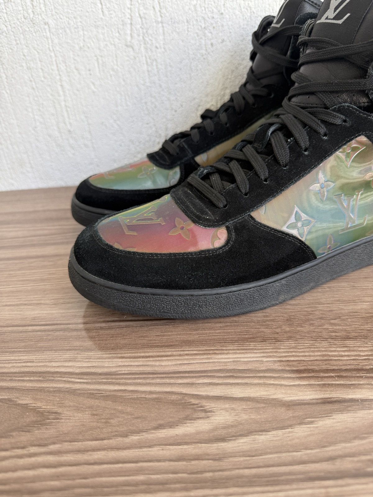 Louis Vuitton Monogram Rivoli leather sneakers Size US 10 / EU 43 - 3 Thumbnail