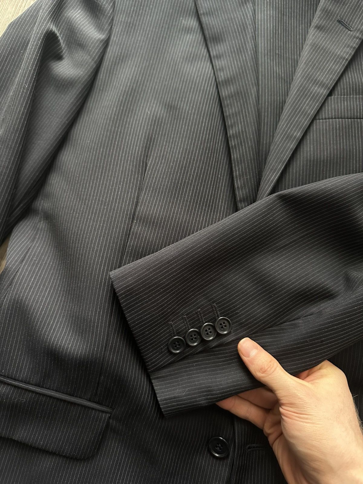 Helmut Lang Rare Archive Helmut Lang Pinstriped Suit (48/M) Size 38R - 5 Thumbnail
