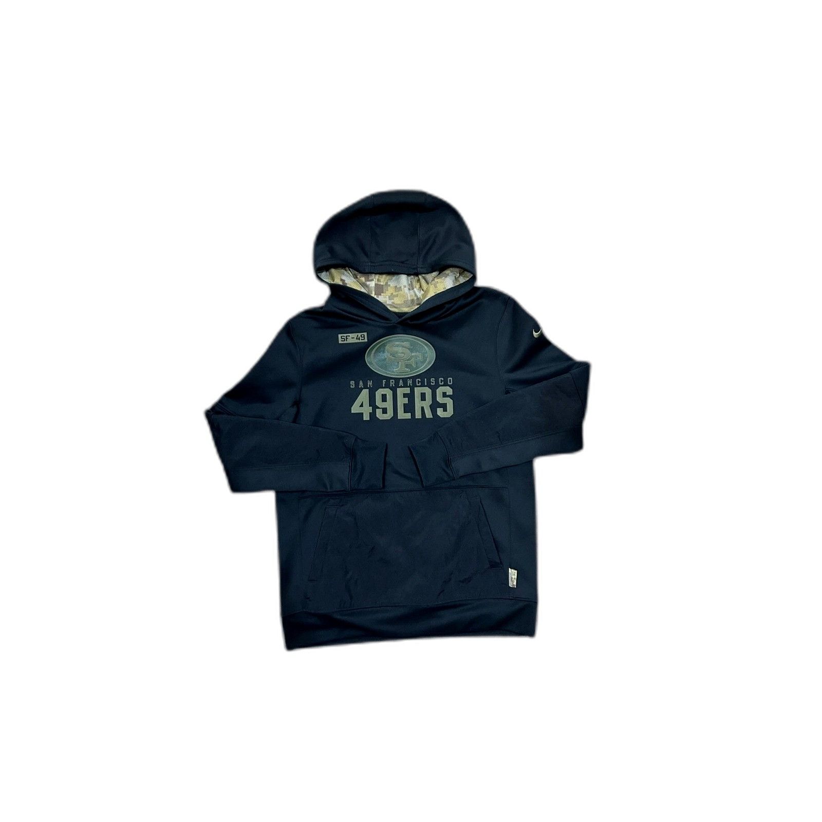 Nike Nfl San Francisco 49Ers Salute To Service Hoodie Black Small Size US S / EU 44-46 / 1 - 1 Thumbnail