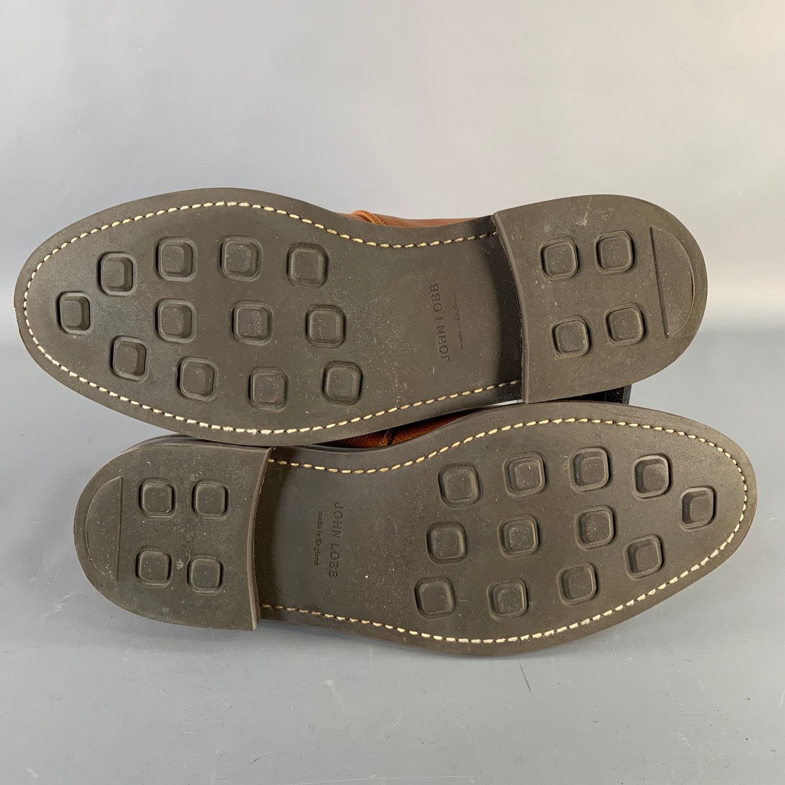John Lobb JOHN LOBB Size 8.5 Grove Pebble Leather Lace-Up Chukka Boots Size US 8.5 / EU 41-42 - 6 Thumbnail