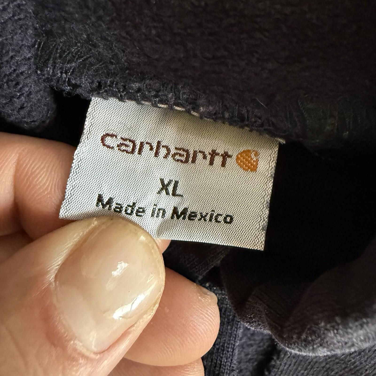 Carhartt Carhartt Blue Hoodie Men’s XL Faded Distressed Pullover Size US XL / EU 56 / 4 - 4 Thumbnail