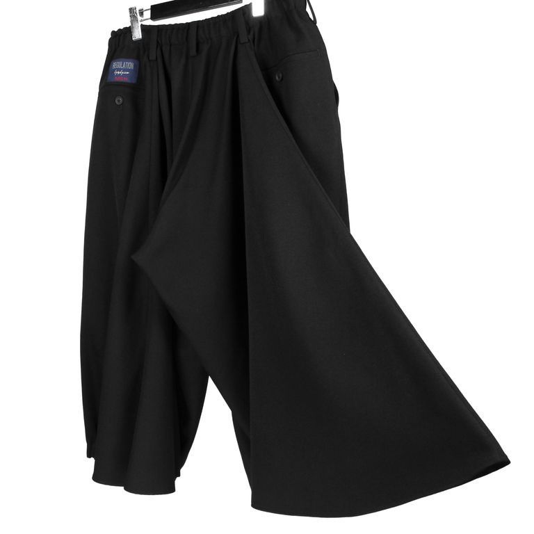 Yohji Yamamoto Yohji Yamamoto Pour Homme - W/GABARDINE KARASU Crow Pants Size US 32 / EU 48 - 4 Thumbnail