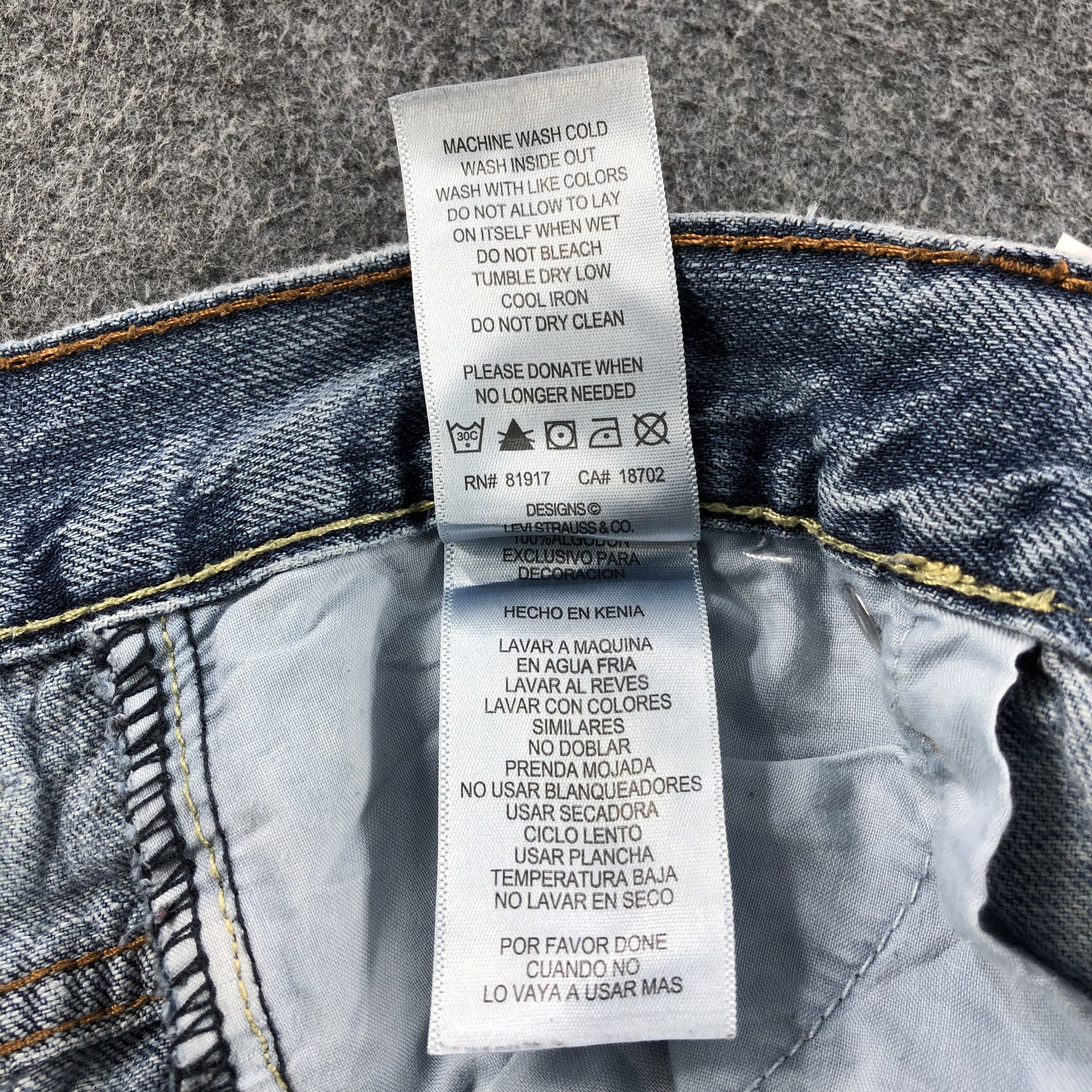 Levi's Vintage Levis 505 Jeans Faded Blue Denim-J994 Size US 31 - 10 Thumbnail