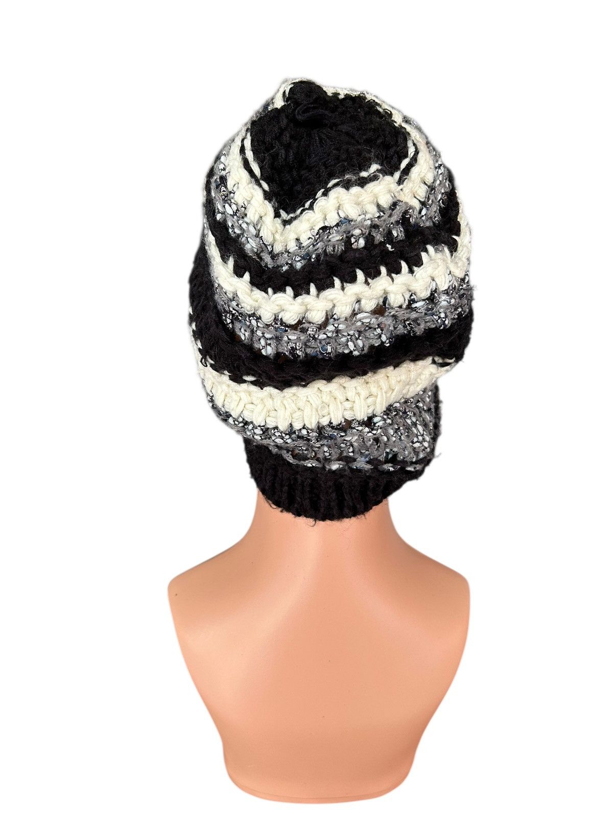 Japanese Brand Crochet Knitted Japanese Brand Juze Beanie Hats Size ONE SIZE - 5 Thumbnail