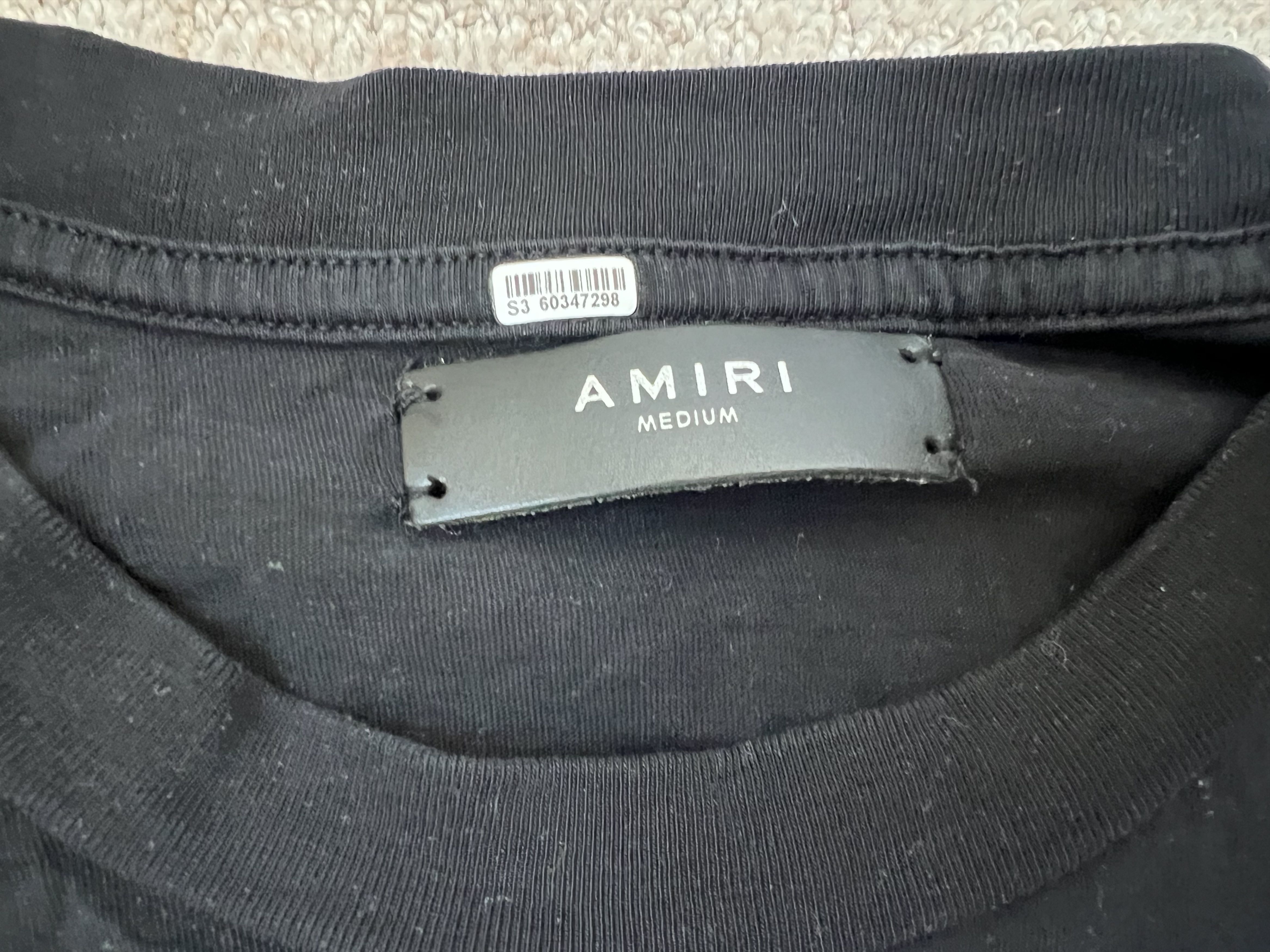 Amiri AMIRI “Lovers” Graphic Tee – Black (Size M) Size US M / EU 48-50 / 2 - 3 Thumbnail