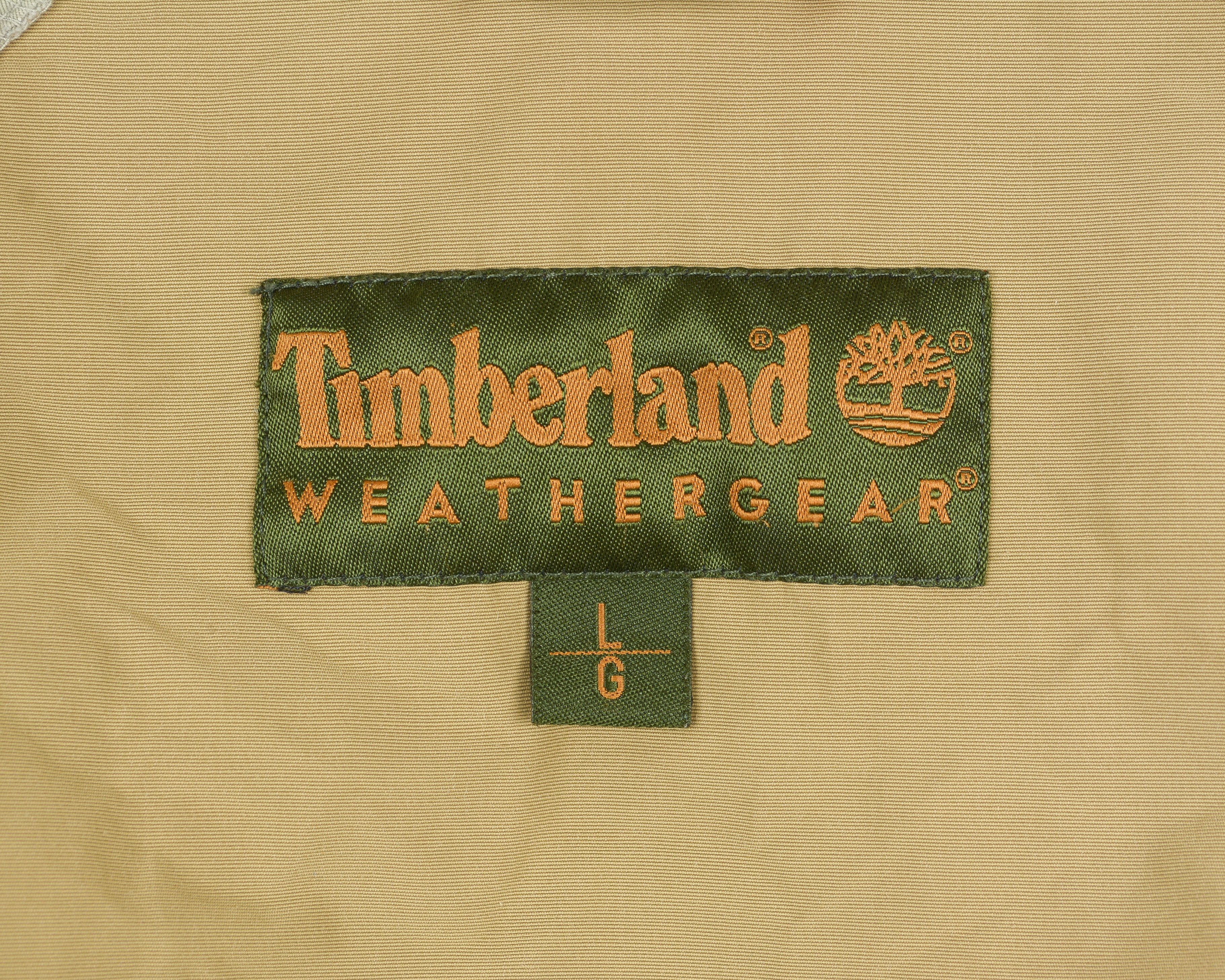 Timberland Parka L Jacket Coat Hooded Zip Up Unlined Four Front Pockets Size US L / EU 52-54 / 3 - 9 Thumbnail