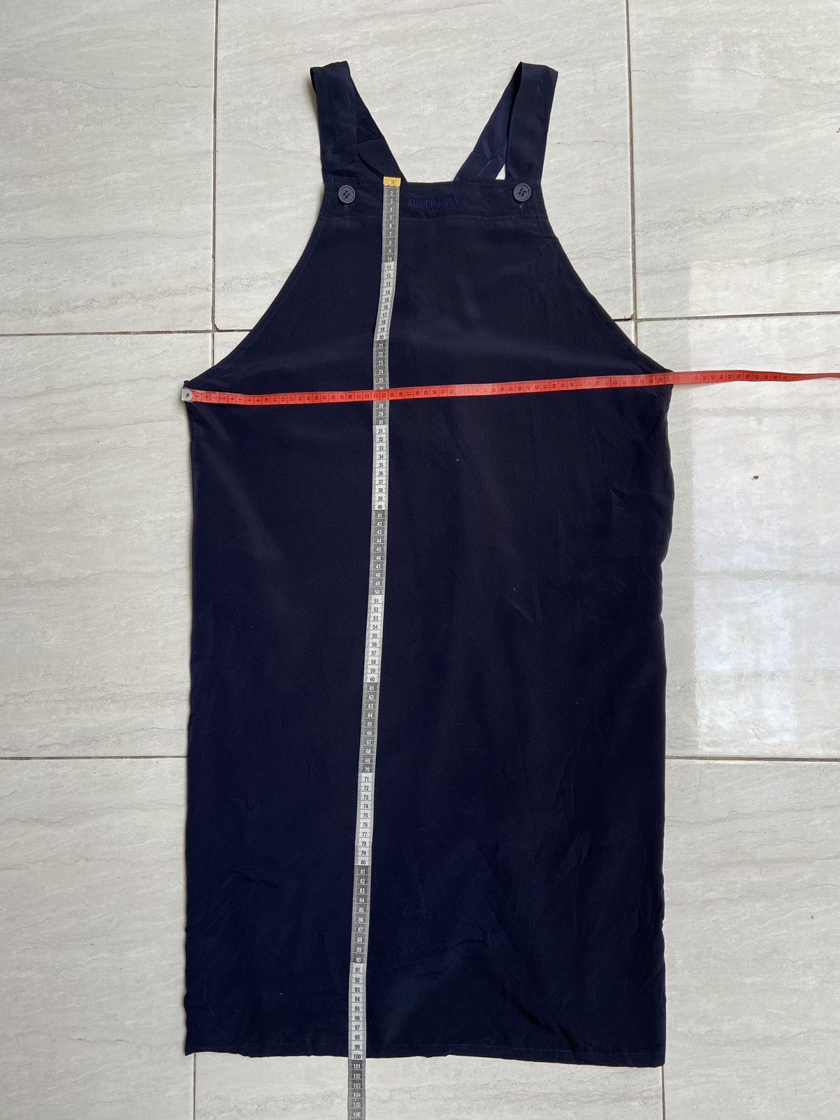 Balmain BALMAIN PARIS Navy Overalls Size US 44 / EU 60 - 2 Thumbnail