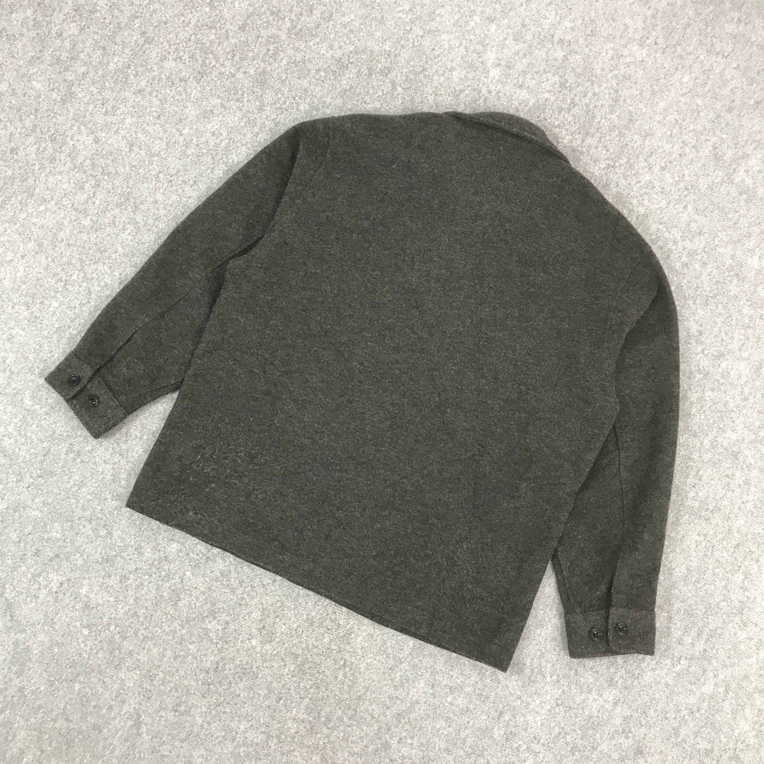 Christophe Lemaire × Uniqlo UNIQLO X LEMAIRE WOOL BUTTON JACKET Size US L / EU 52-54 / 3 - 6 Thumbnail