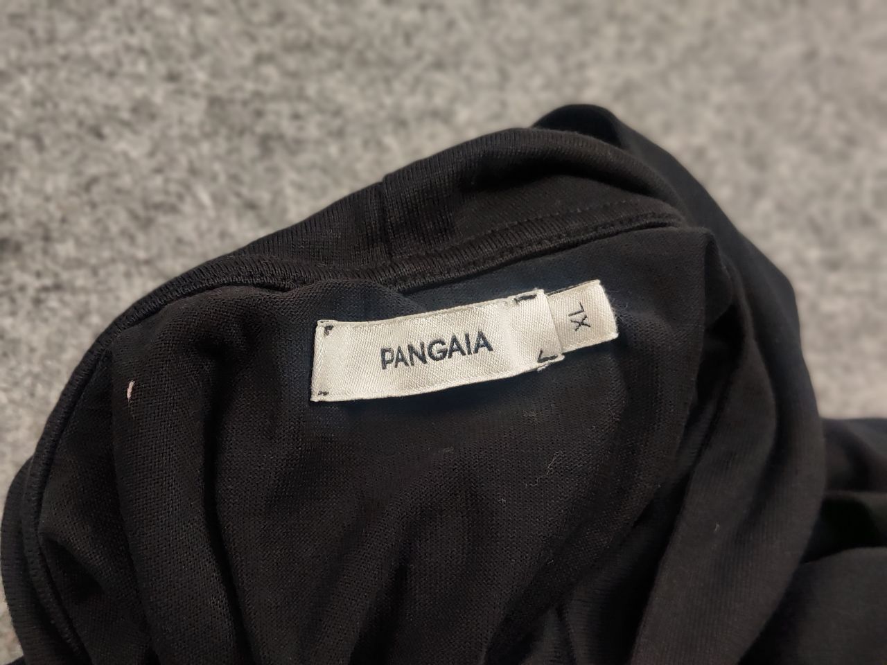 Pangaia Pangaia Design Black Organic Cotton Oversized Light Hoodie Size XL / US 12-14 / IT 48-50 - 16 Thumbnail