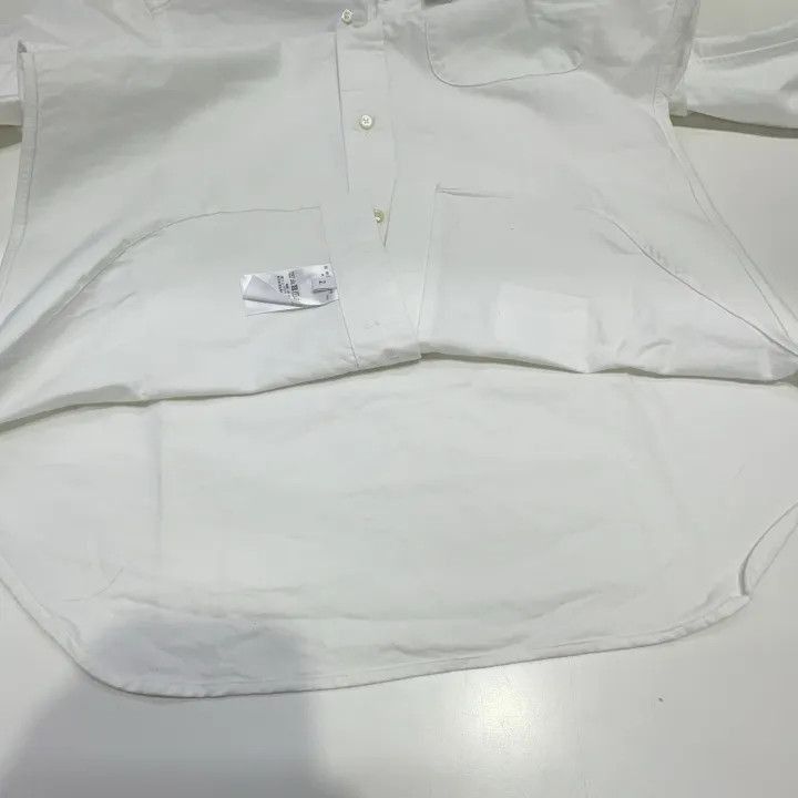 Thom Browne Thom Browne Striped Pocket Oxford Shirt for Men -2507 Size US S / EU 44-46 / 1 - 9 Thumbnail