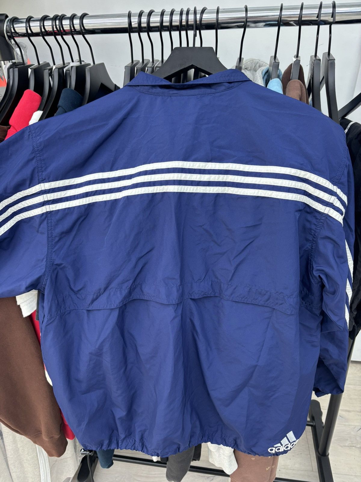 Adidas Vintage adidas coach jacket pull over Size US L / EU 52-54 / 3 - 5 Thumbnail