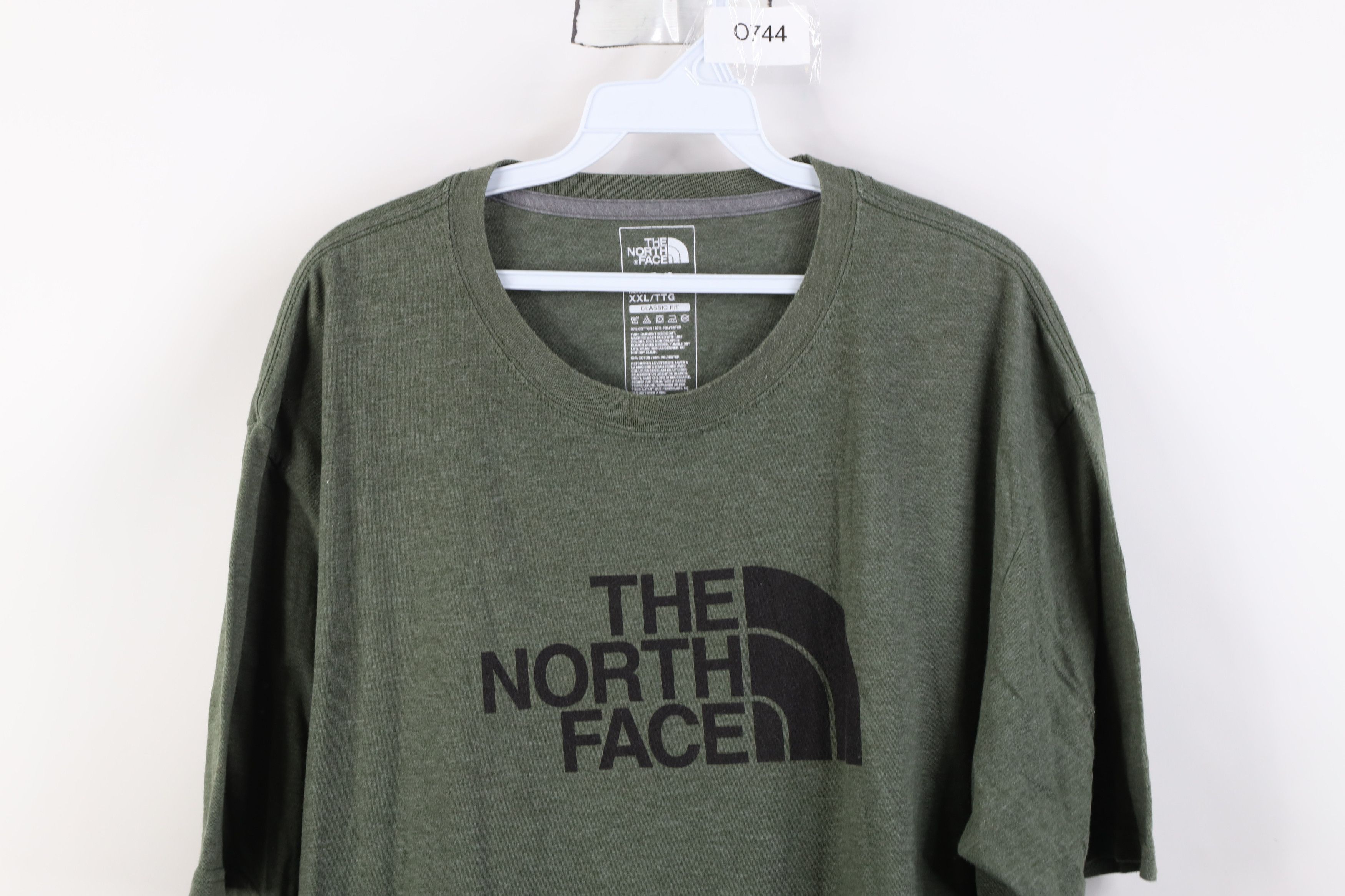 The North Face Vintage Y2K The North Face Big Logo Jersey Knit T-Shirt Size US XXL / EU 58 / 5 - 2 Thumbnail