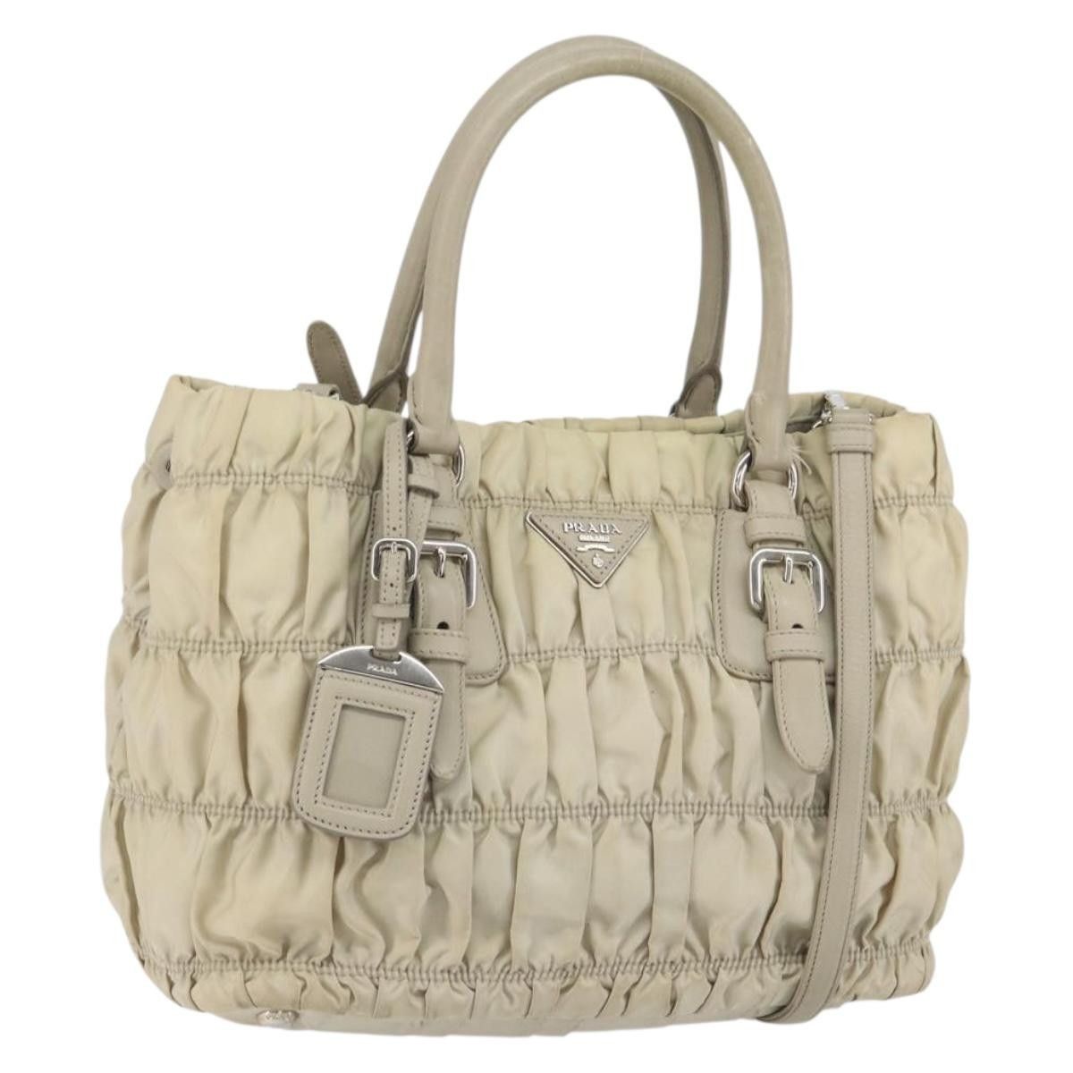 Prada Prada Gaufre Convertible Tote Tessuto Size ONE SIZE - 1 Thumbnail