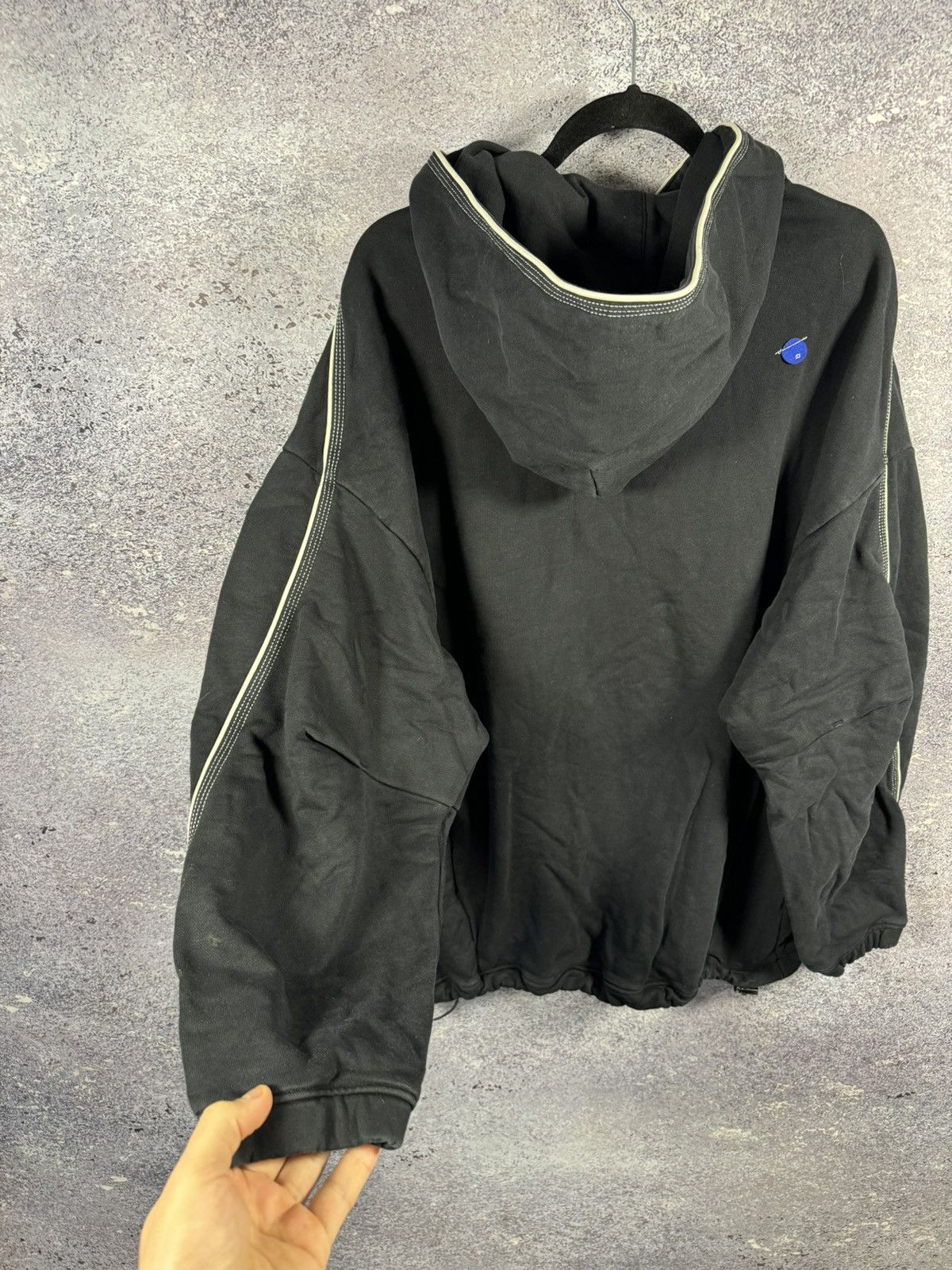 Ader Error ADER ERROR 22FW Black Top Hooded Streetwear Size A2 Size US M / EU 48-50 / 2 - 15 Thumbnail