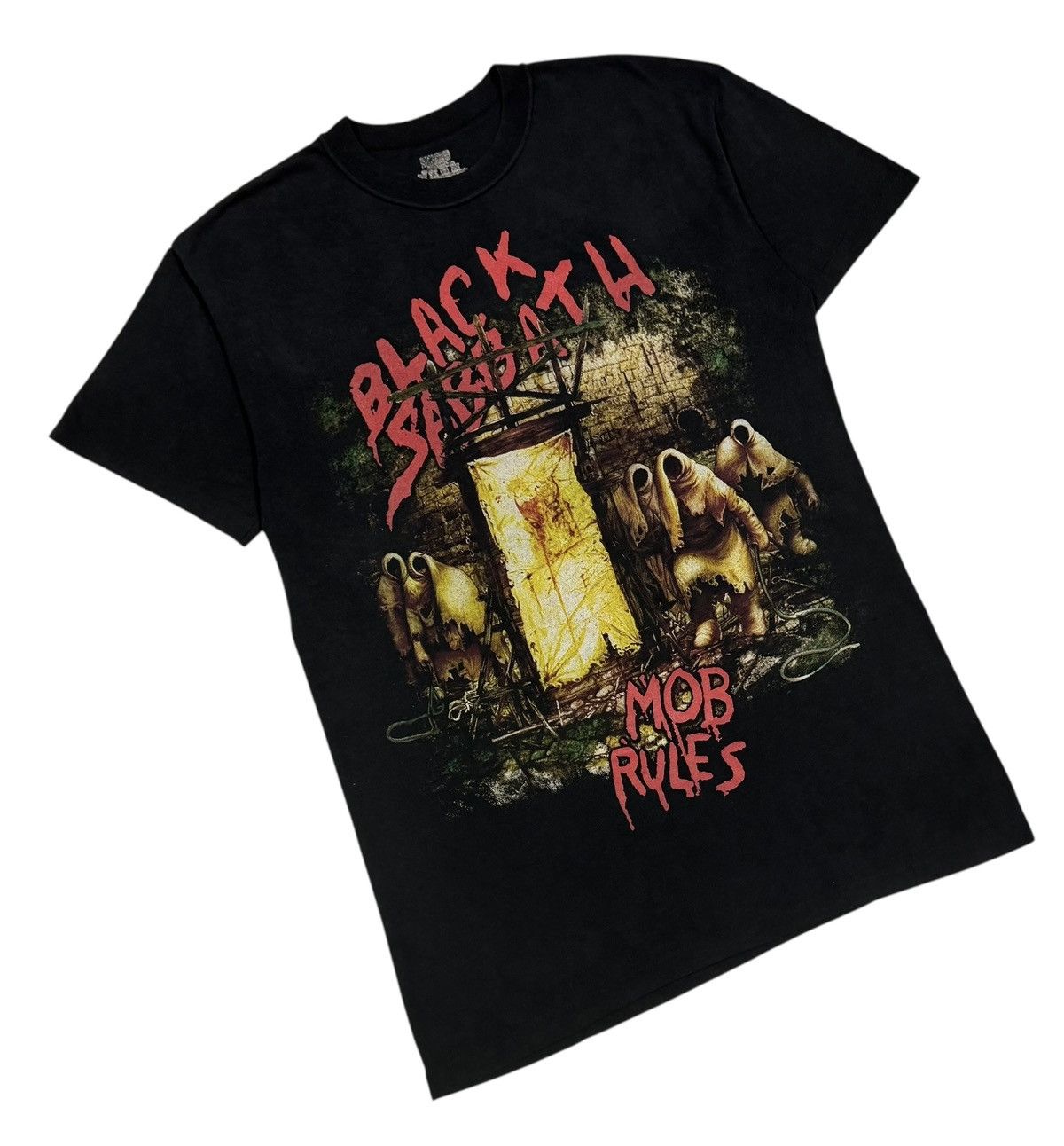 Ozzy Osbourne Vtg🔥80’s Bootleg Black Sabbath Mob Rules Band Tees Size US M / EU 48-50 / 2 - 5 Thumbnail