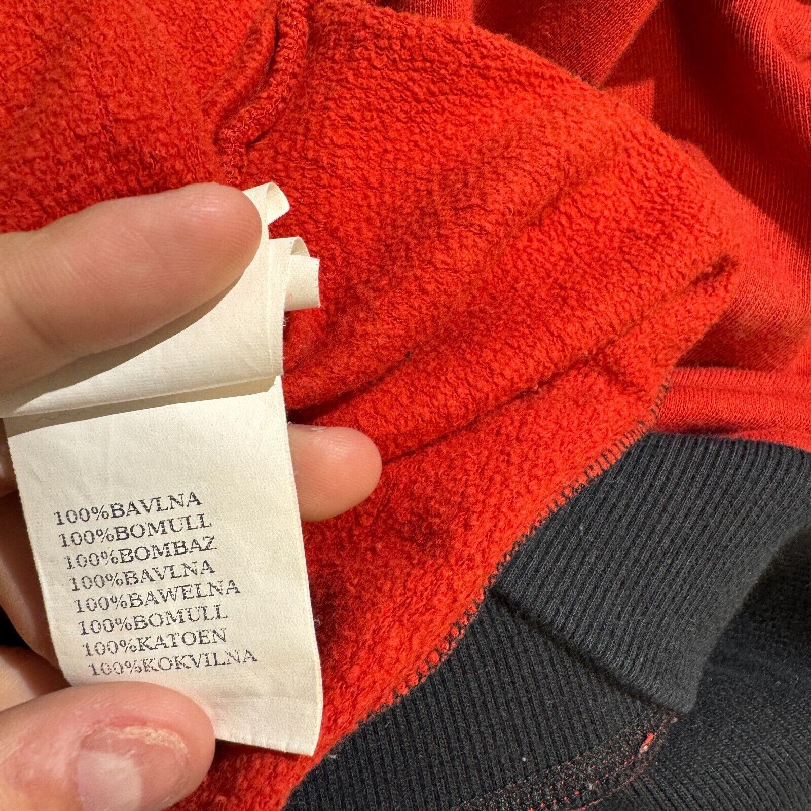 Billabong × Vintage Vintage Billabong Unisex Red Cotton Zip Hoodie Size Medium Size US M / EU 48-50 / 2 - 14 Thumbnail