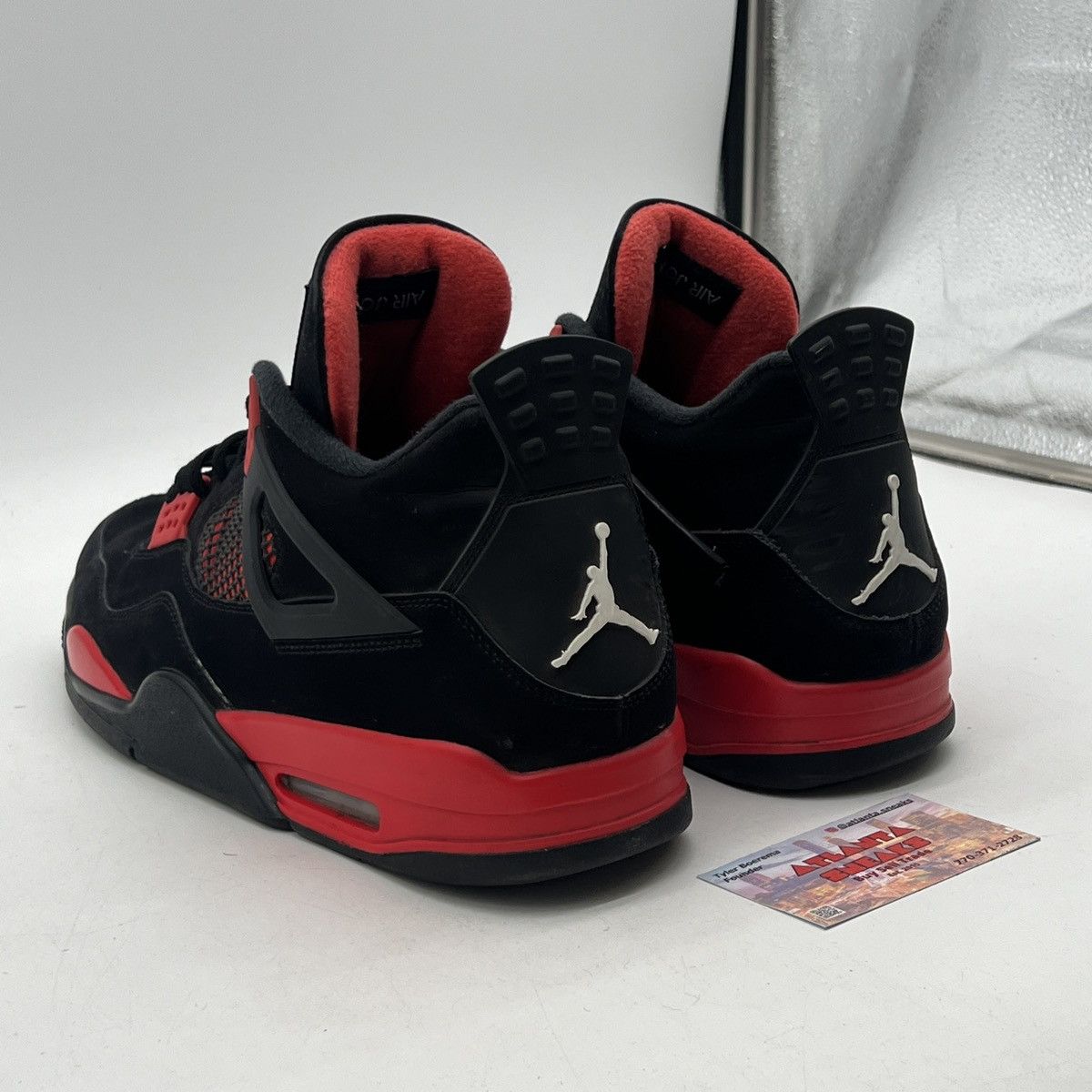 Jordan Brand Air Jordan 4 red Thunder Size US 13 / EU 46 - 4 Thumbnail