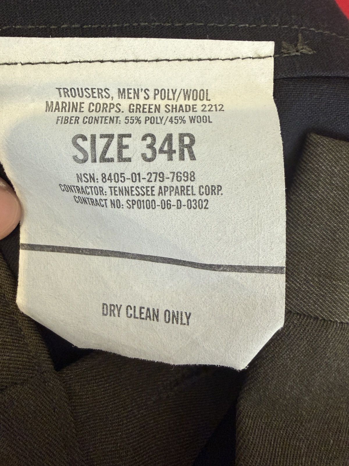 Vintage True Vintage U.S. Marine Corps Fatigue Trousers Size US 34 / EU 50 - 3 Thumbnail