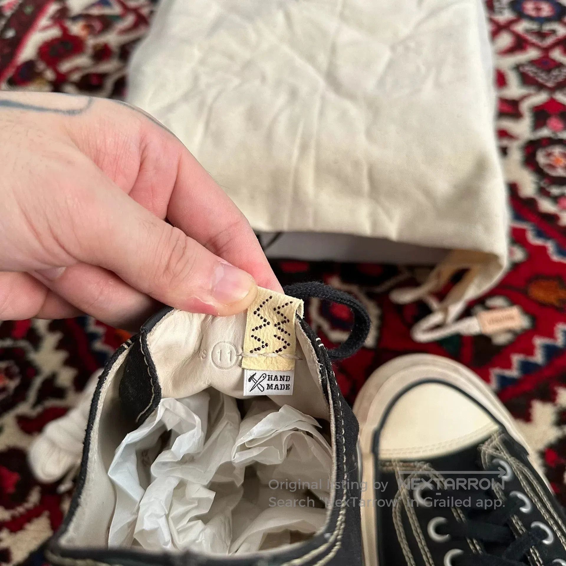 Visvim visvim 22aw skagway canvas shoes size 11. Size US 11 / EU 44 - 7 Thumbnail