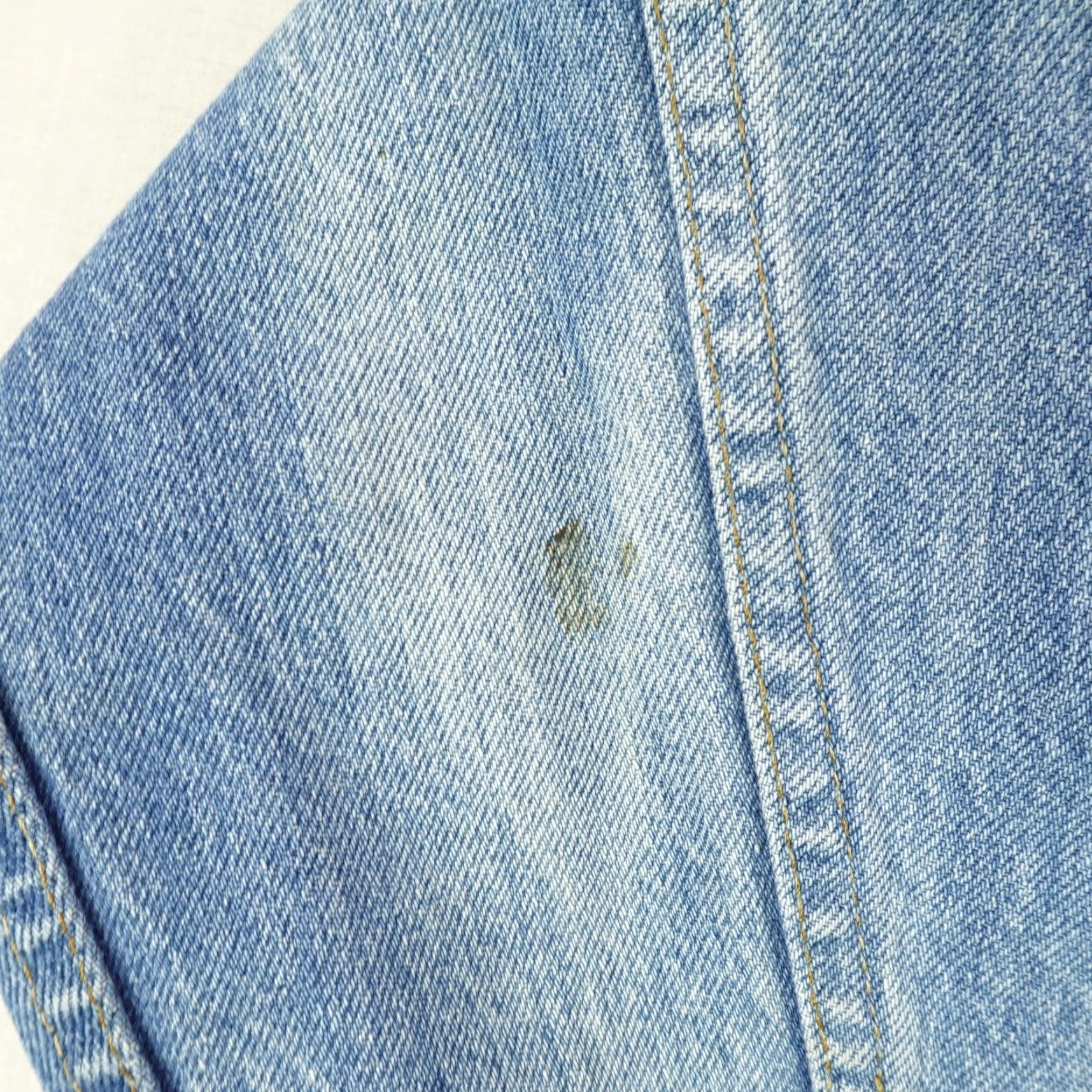 Levi's VINTAGE Levi's Jacket Mens XS Blue Denim Trucker Coat 80s Outdoor Regular Fit Size US 27 - 4 Thumbnail
