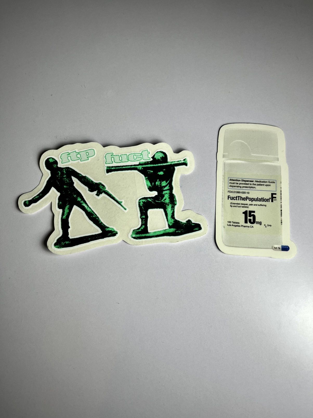 FUCT × Fuck The Population Ftp x Fuct Stickers Size ONE SIZE - 1 Preview