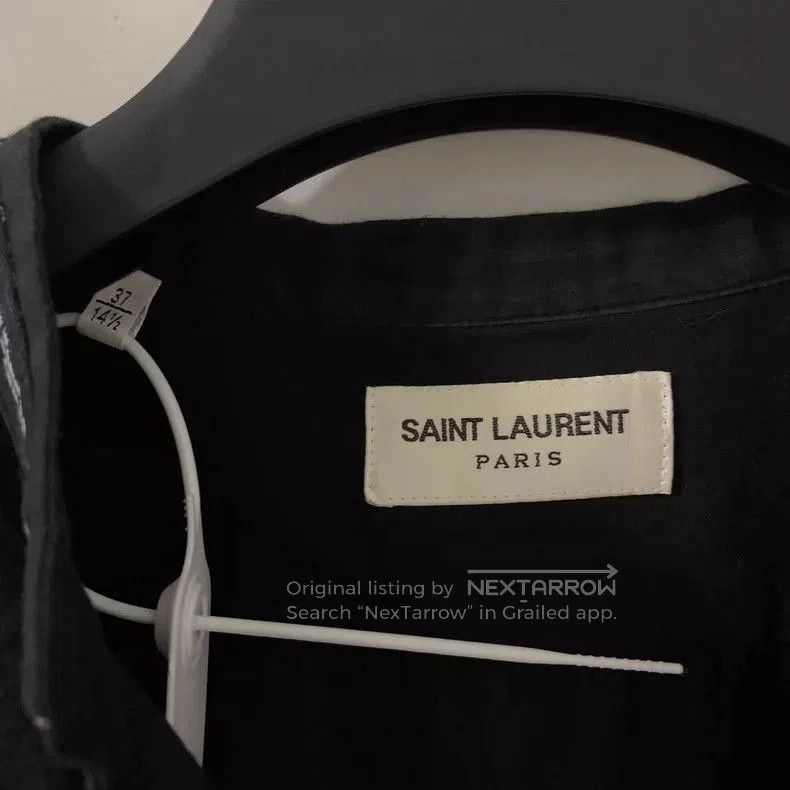 Saint Laurent Paris Saint Laurent 18ss Ethnic Style Shirt. Size US M / EU 48-50 / 2 - 3 Thumbnail