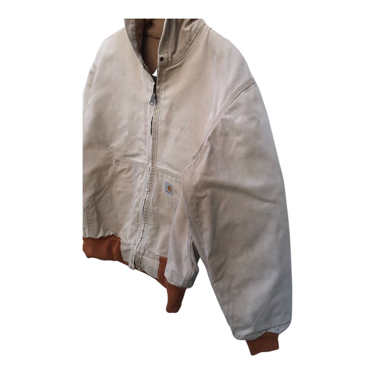 Carhartt Thrashed Carhartt Hoodie Distressed Jacket Size US L / EU 52-54 / 3 - 8 Thumbnail