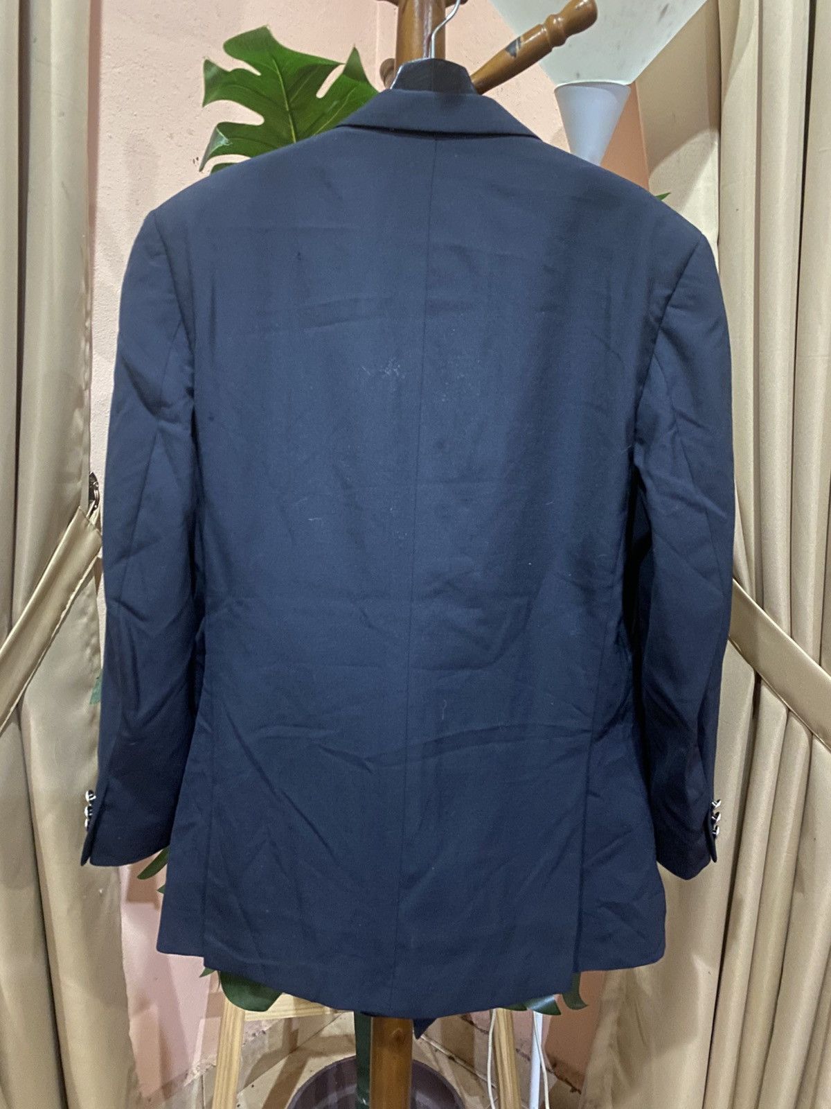 Burberry Vintage 80s Union-Made Double Breasted Blazer Size US M / EU 48-50 / 2 - 10 Thumbnail