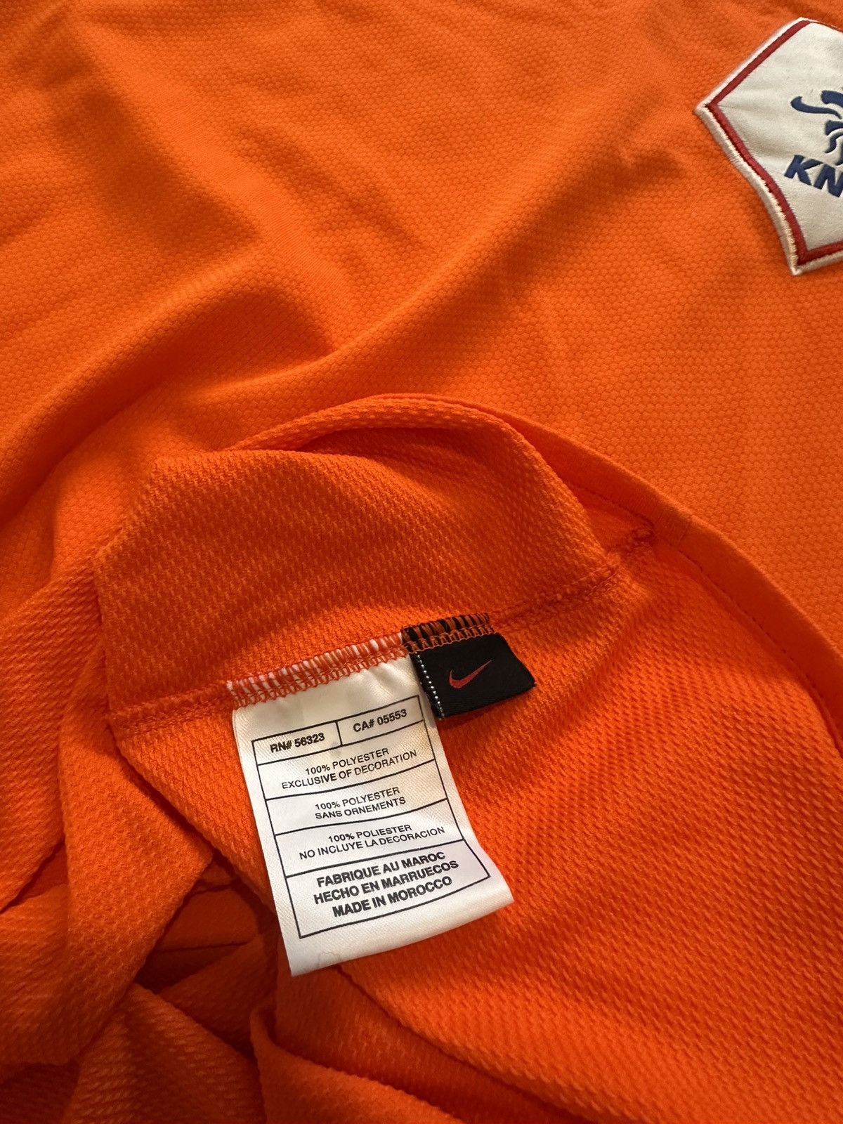 Nike 2008/2010 Nike Netherlands Vintage Soccer Jersey Size US M / EU 48-50 / 2 - 6 Thumbnail