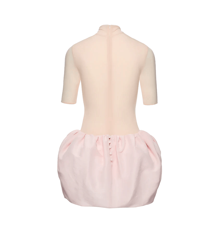 Magda Butrym o1h1sh11225 Puff Skirt Mini Dress in Pink Size S / US 4 / IT 40 - 2 Thumbnail