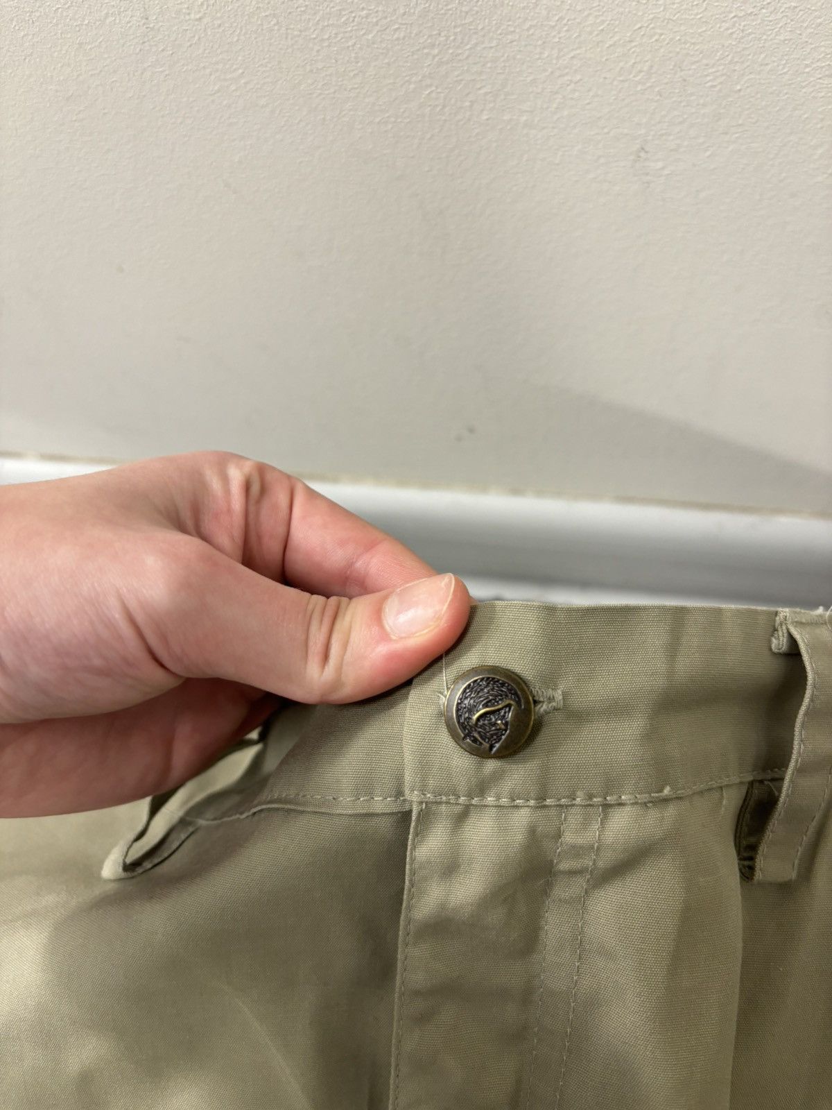 Fjallraven Fjallraven G-1000 Women’s Beige Hiking Outdoor Pants Size 34" / US 12 / IT 48 - 9 Thumbnail