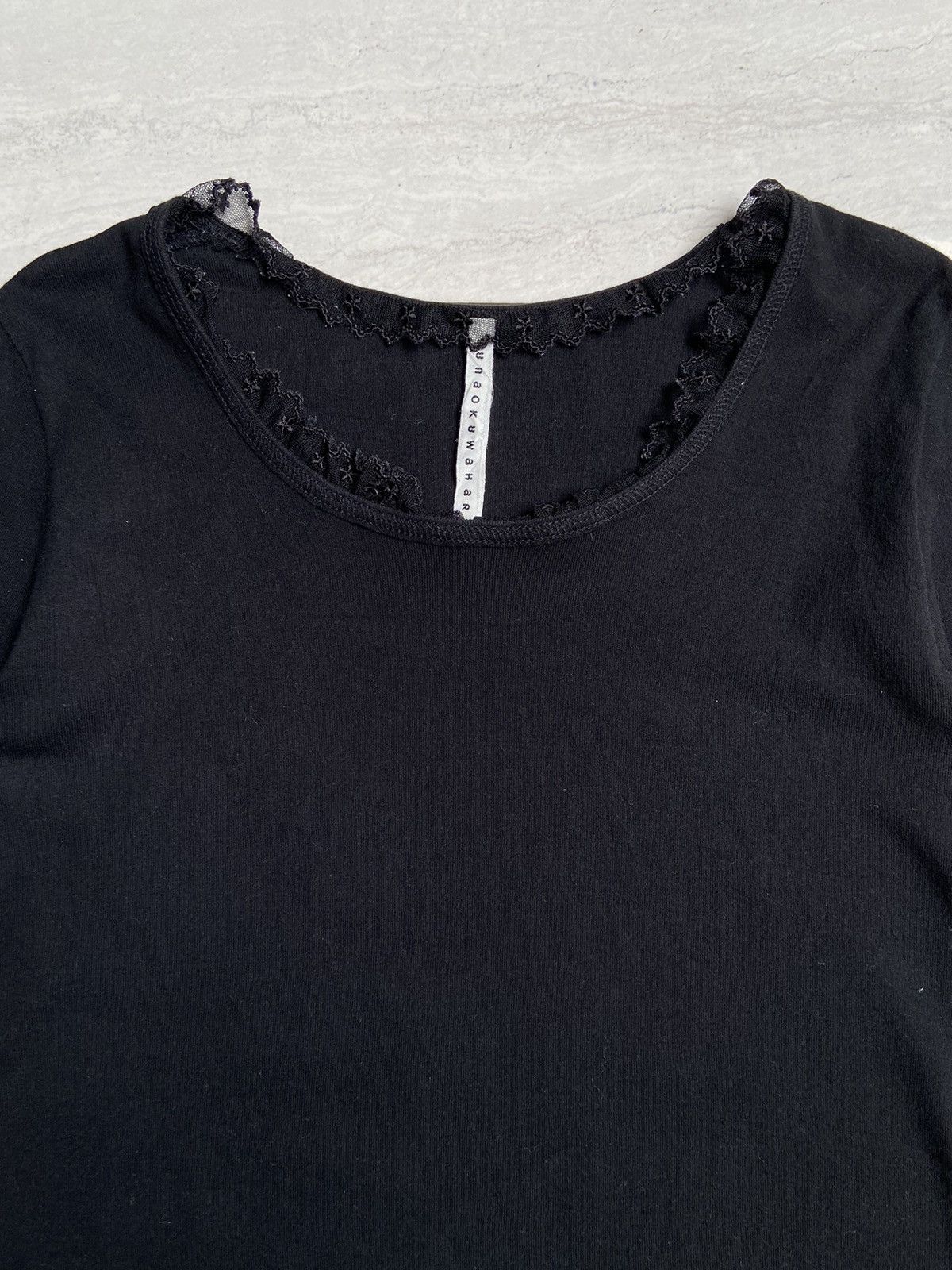 Issey Miyake SUNAOKUWAHARA Black T-Shirt Size US XXS / EU 40 - 8 Thumbnail