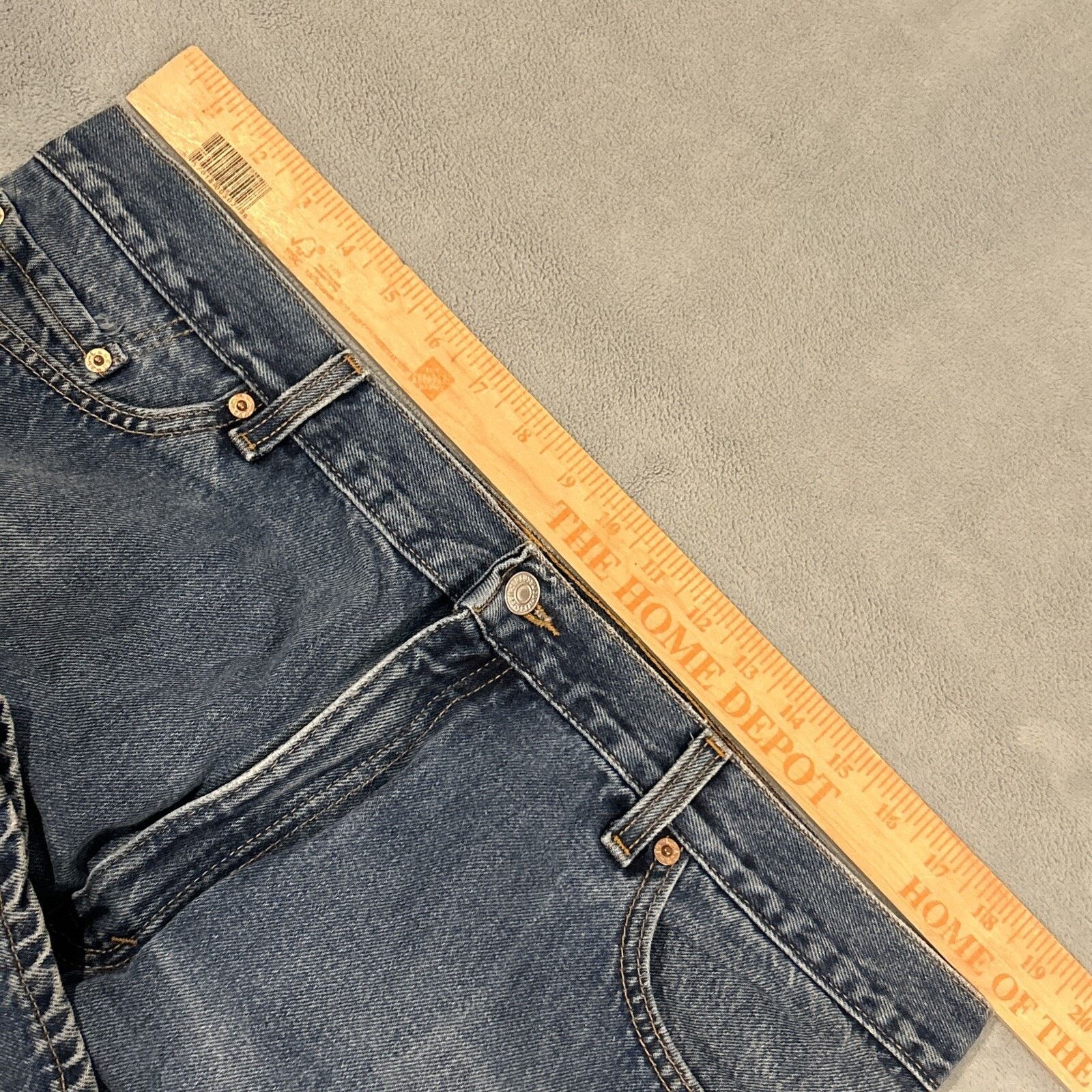 Levi's Made In USA Levis 550 Baggy Tapered Jeans Womens 20W 38x30 Size 42" / US 20 - 5 Thumbnail
