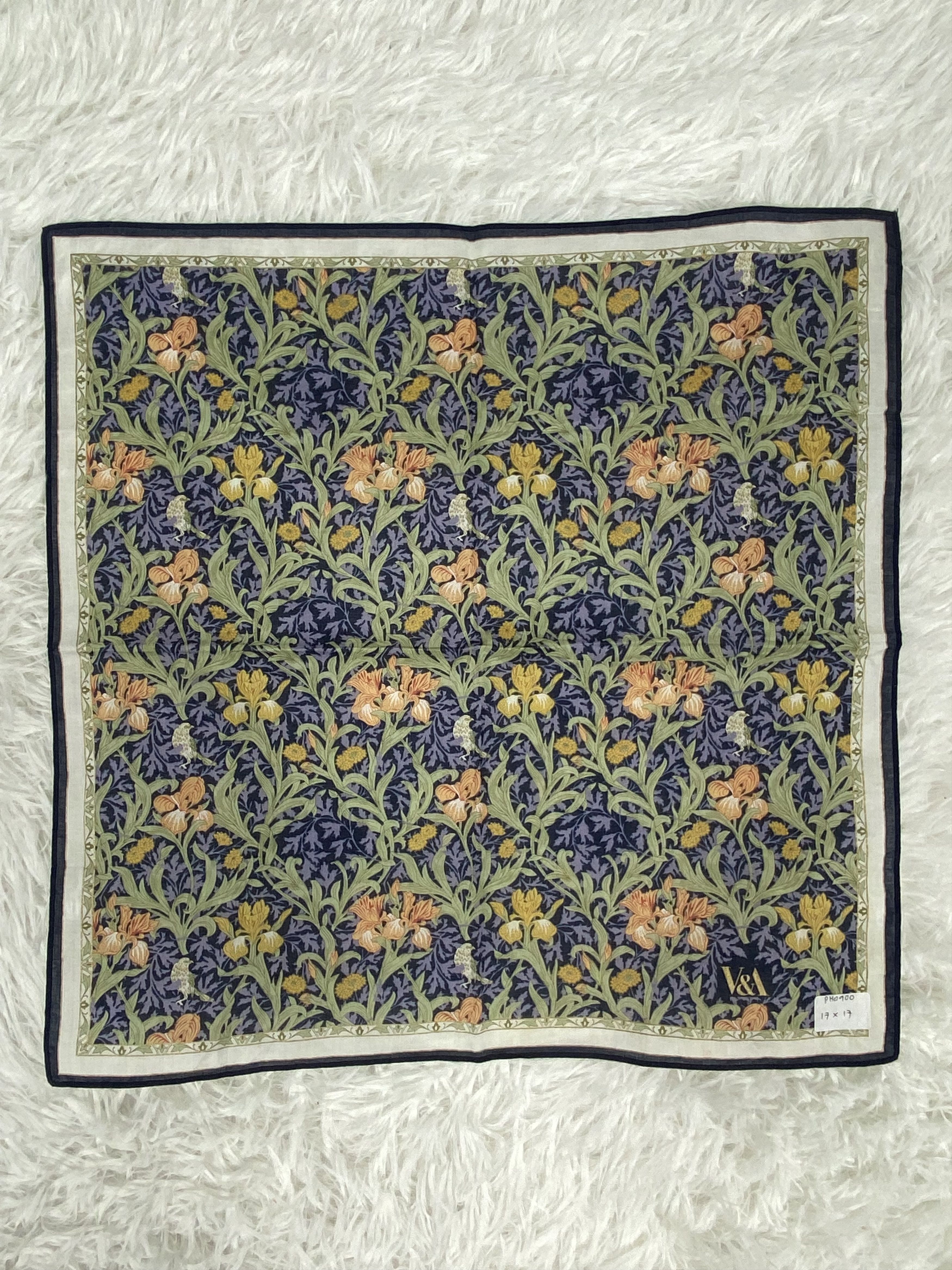 Designer × Vintage Vintage V&I Handkerchief Neckerchief PH0900 Size ONE SIZE - 4 Thumbnail