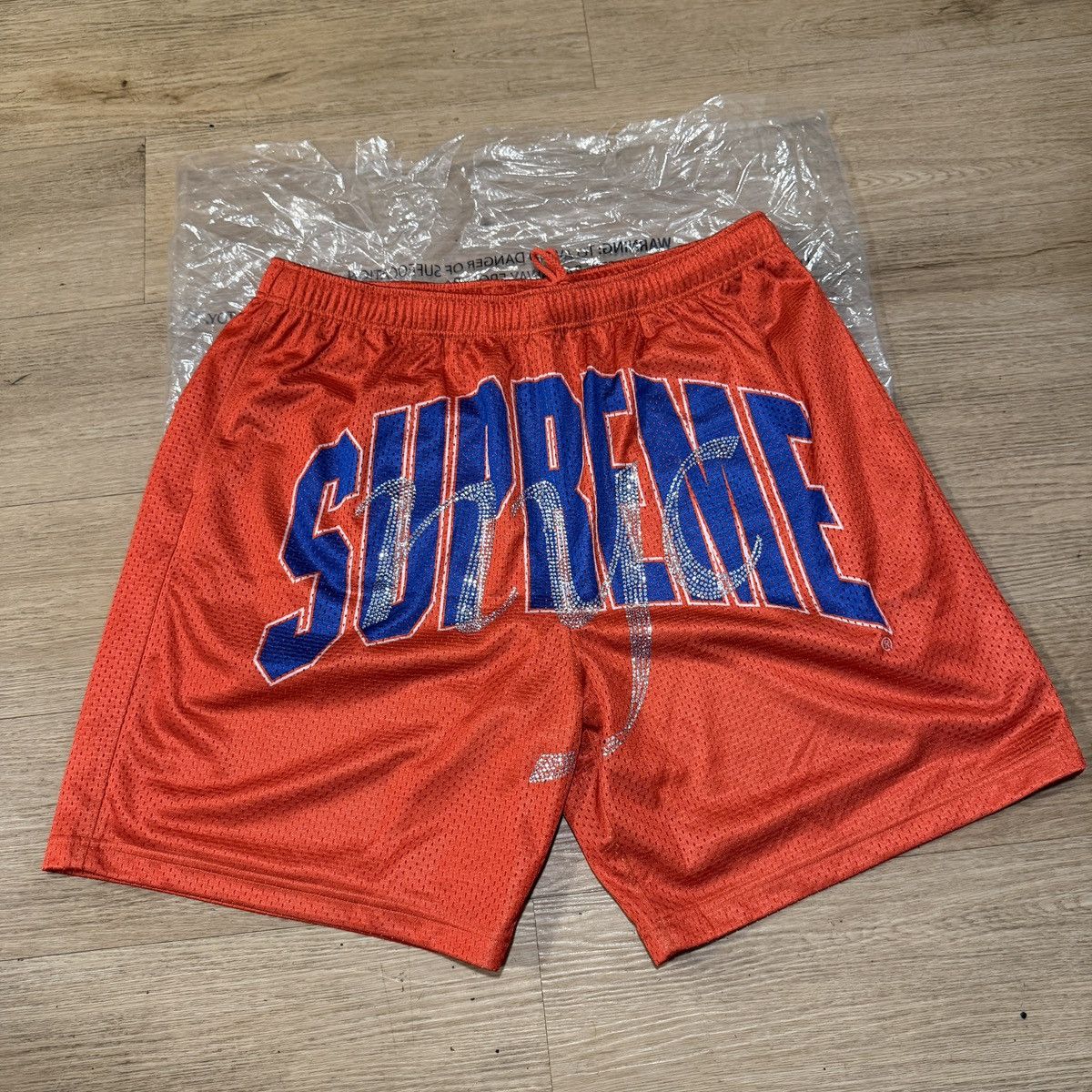 Supreme Supreme Michael Jackson Dangerous Mesh Short White