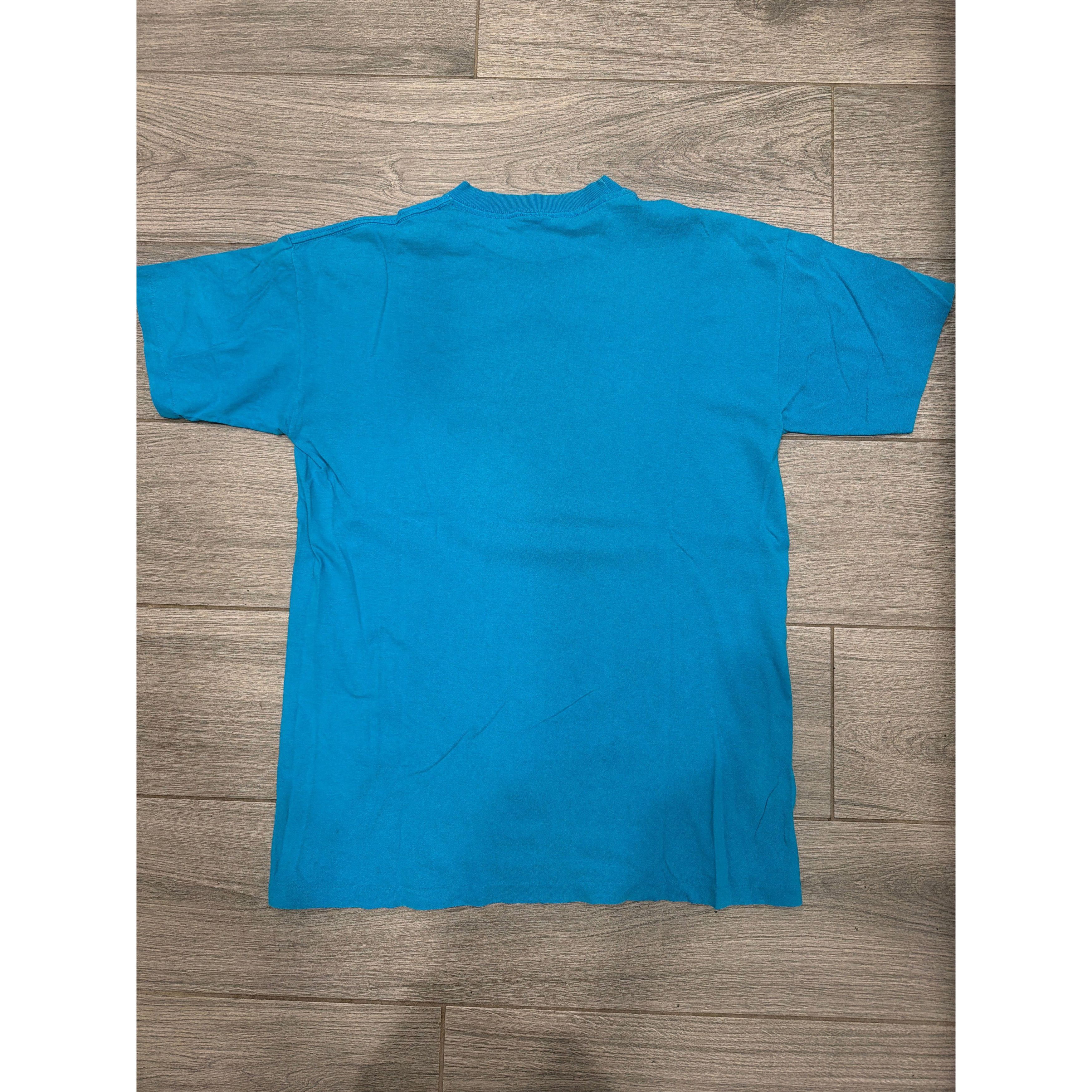 Other 1992 Fred Flintstone Blue Hanna Barbara Universal Studios T- Size US L / EU 52-54 / 3 - 4 Thumbnail