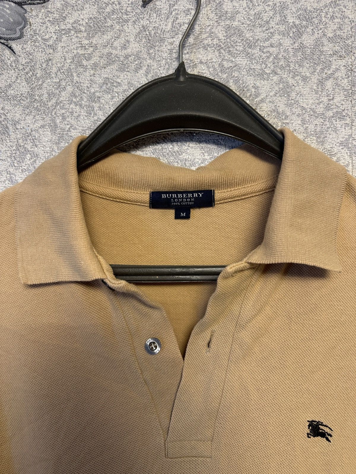 Burberry Vintage 90s Burberry Polo Shirt Size US XL / EU 56 / 4 - 4 Thumbnail