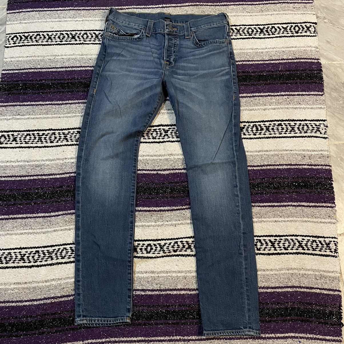 True Religion True Religion Rocco Relaxed Skinny Italian Denim Jeans 36x30 Size US 36 / EU 52 - 1 Thumbnail