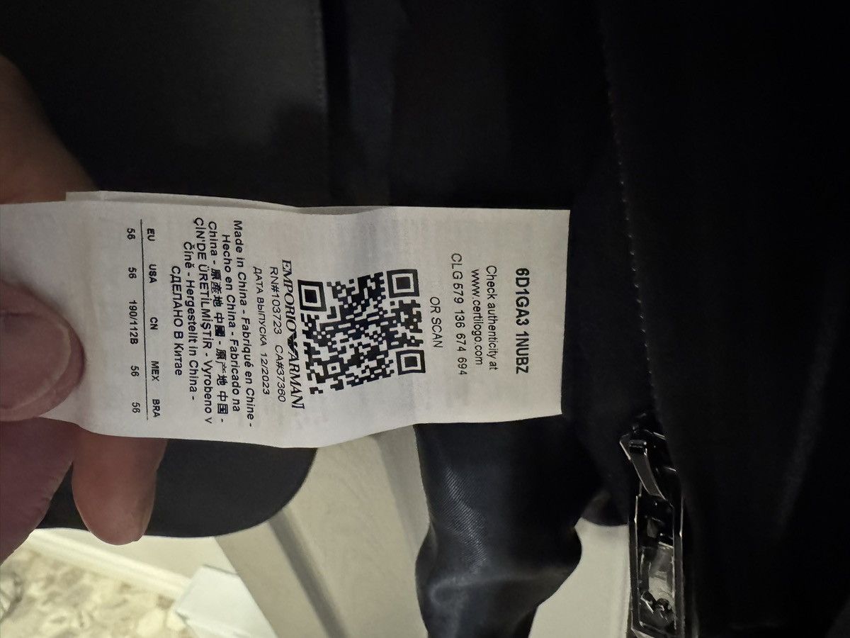 Emporio Armani Emperio Armani Blazer size 56 Size 54L - 4 Thumbnail