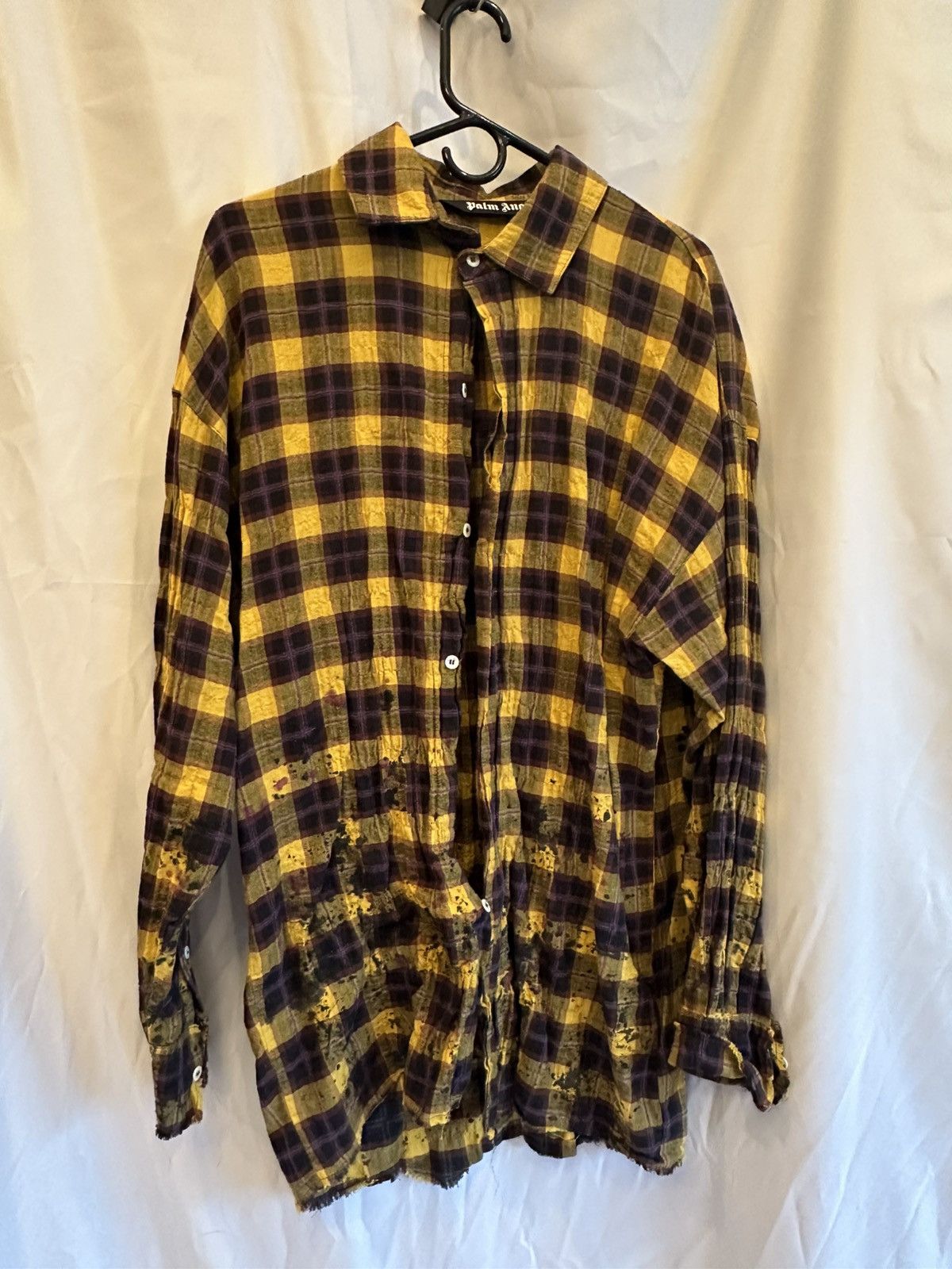 Palm Angels Plaid Shirt