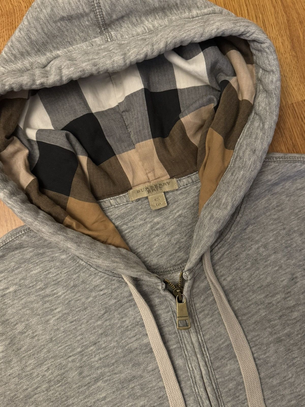 Burberry Bueberry Classic Grey Hoodie Size US XS / EU 42 / 0 - 7 Thumbnail